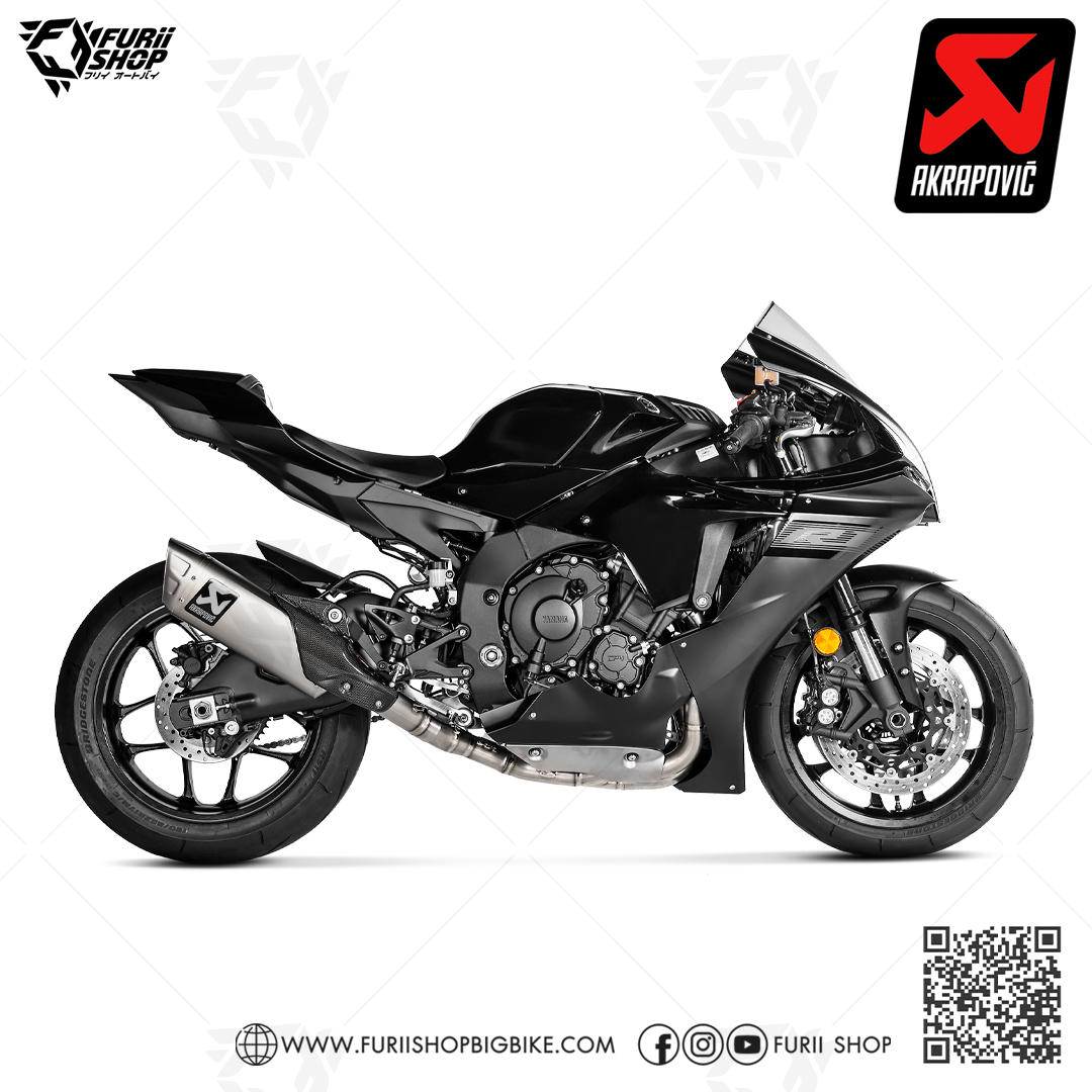 ท่อแต่ง Akrapovic Racing Special GP 2020 Logo Aluminium : for Yamaha YZF R1/R1M 2020-2023