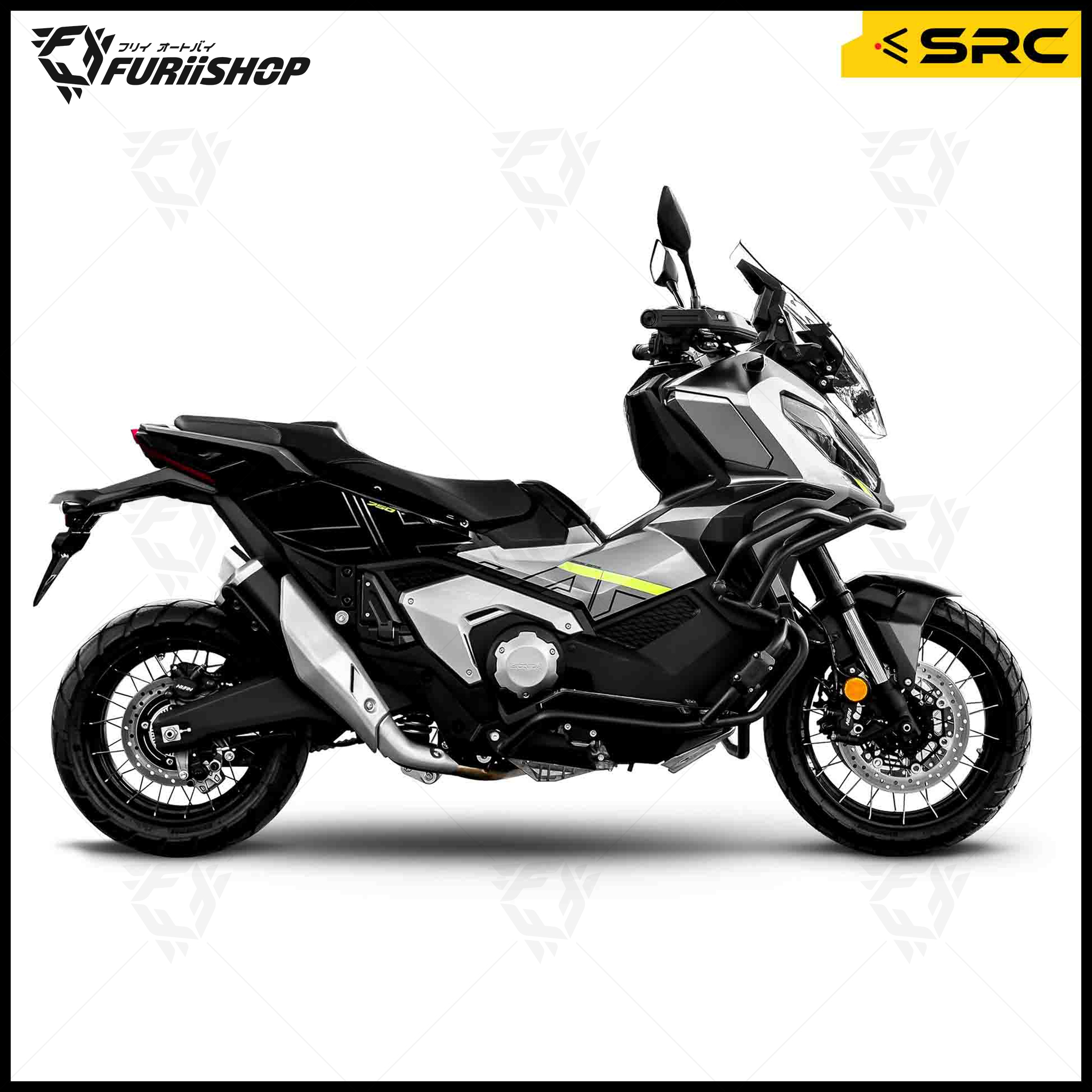 แคชบาร์ SRC CRASHBAR FULLSET FOR HONDA X-ADV 750 (2021)