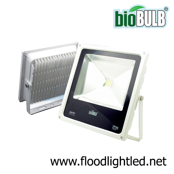 สปอร์ตไลท์ LED 10W รุ่น Slim ยี่ห้อBIOBULB (แสงขาว)