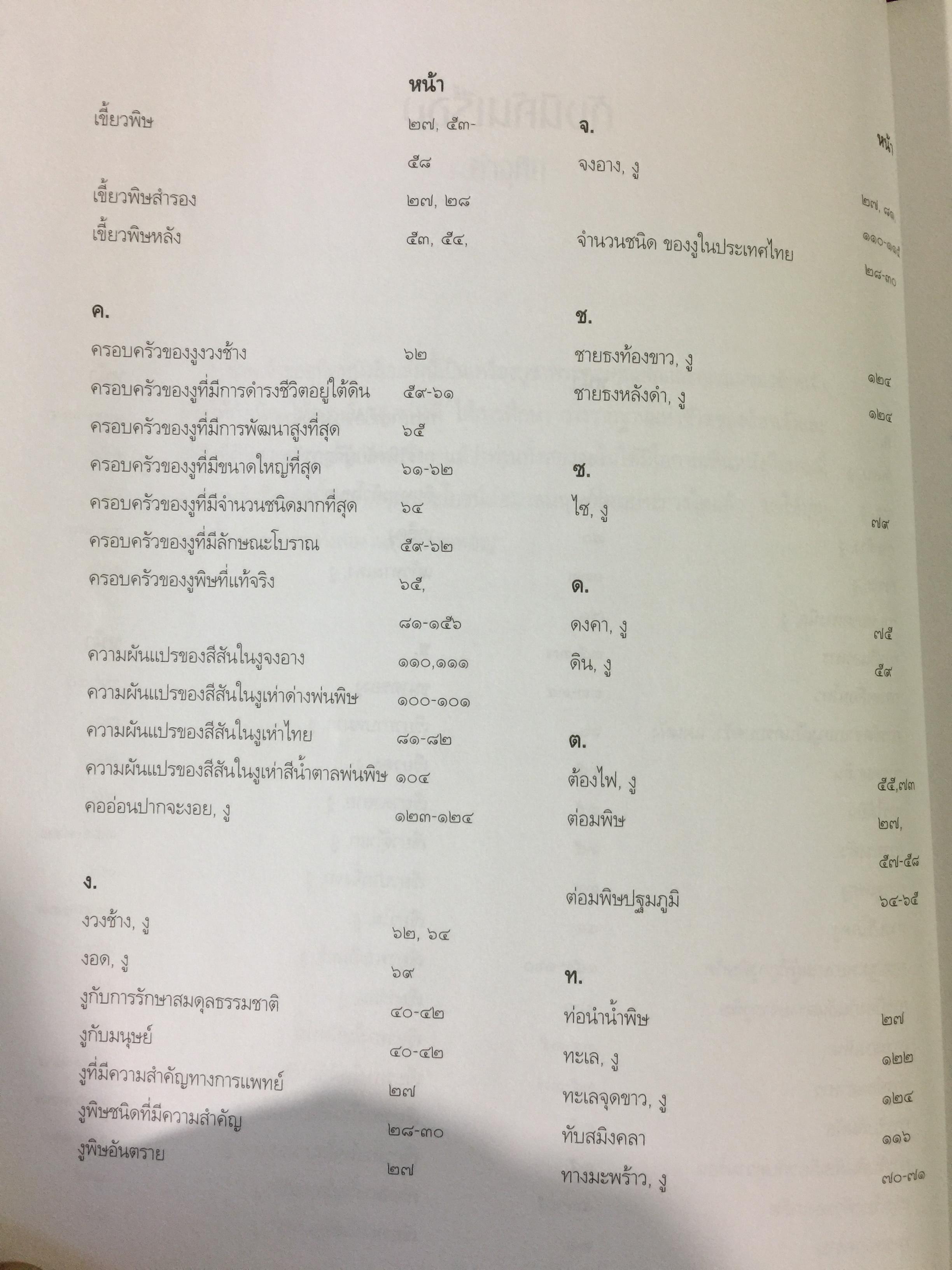 งูพิษ ในประเทศไทย ทุกแง่มุมชีวิตและลักษณะนิสัยของงูพิษ โดยผู้เชี่ยวชาญเรื่องงูมากที่สุดในประเทศไทยผู้เขียน ไพบูลย์ จินตกุล 0 กก.