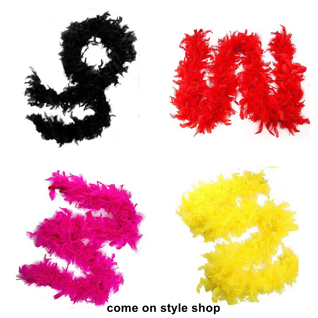 ขนนกเส้น ขนนกเฟอร์ แกสบี้ Feather Boa