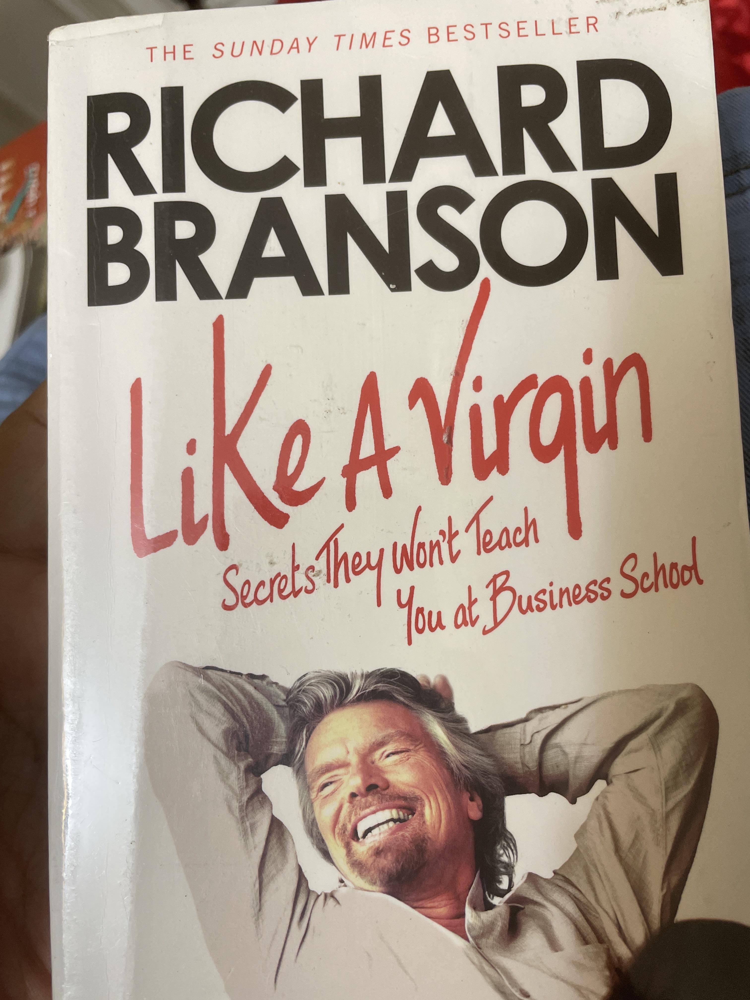 RICHARD BRANDSON. Like a Vifgin 1,200 กรัม
