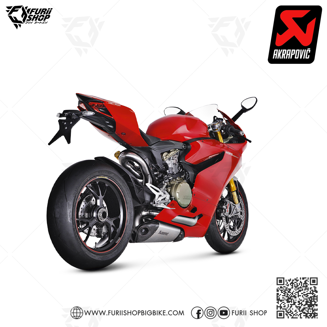 ท่อแต่ง Akrapovic Evolution : for Ducati Street Fighter V2 2022