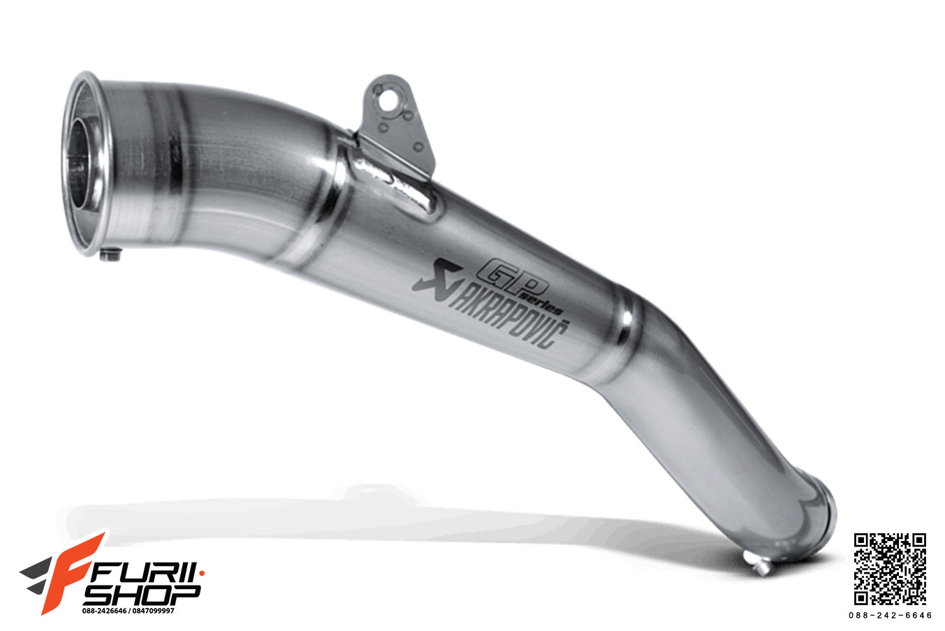 ท่อมอเตอร์ไซค์ AKRAPOVIC GP SLIP-ON FOR SUZUKI GSX-S750 ท่อแต่ง ท่อสูตร ท่อบิ๊กไบค์ ท่อBigbike ท่อไอเสีย เอ็กพอร์ต