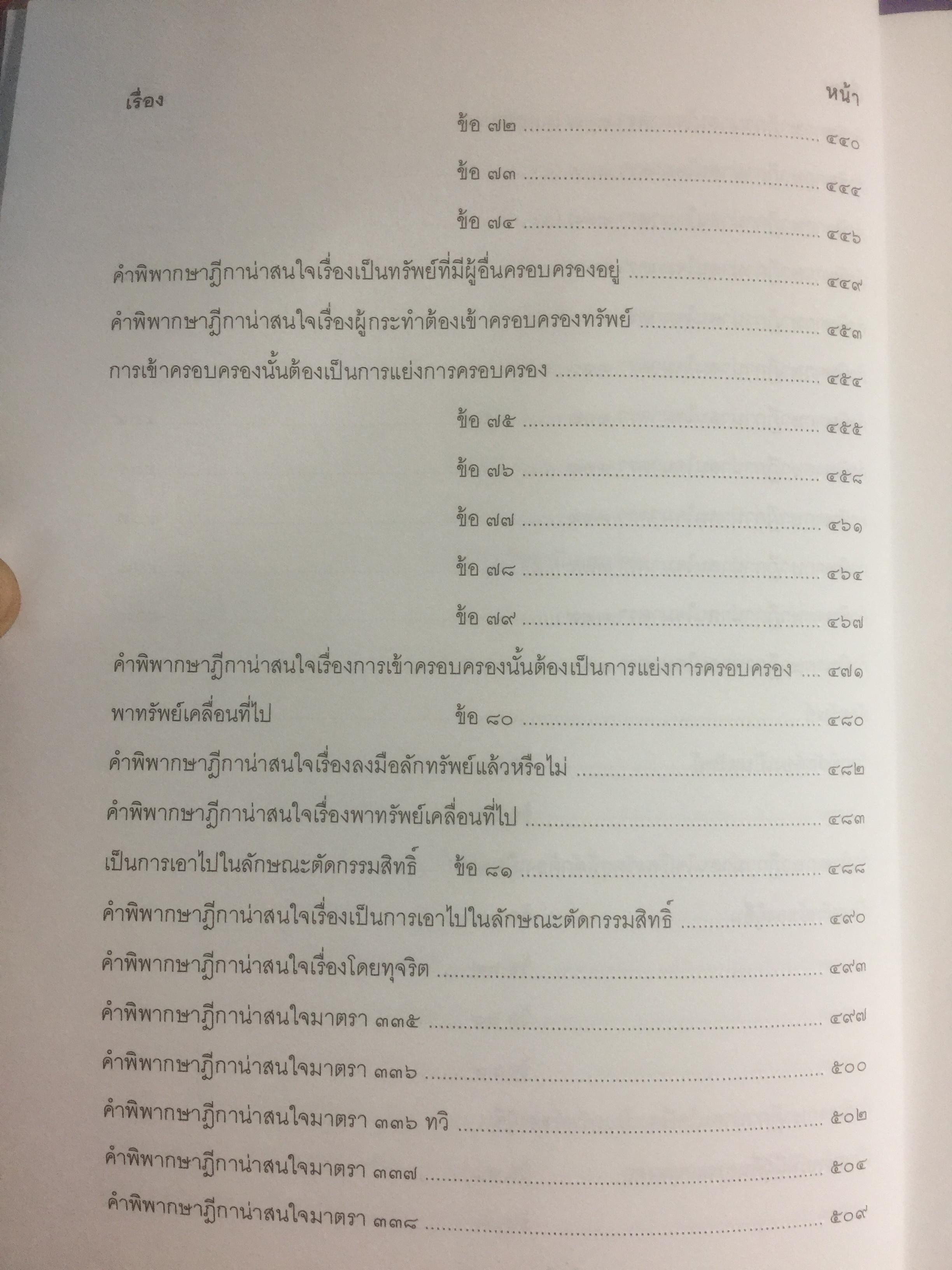 ถาม-ตอบ อาญา แก้ไขเพิ่มเติมล่าสุด 2558. ตอบข้อสอบกฎหมายอย่างไรให้ได้คะแนน ผู้เขียน สมชาย พงษ์พัฒนาศิลป์ 3 กก.