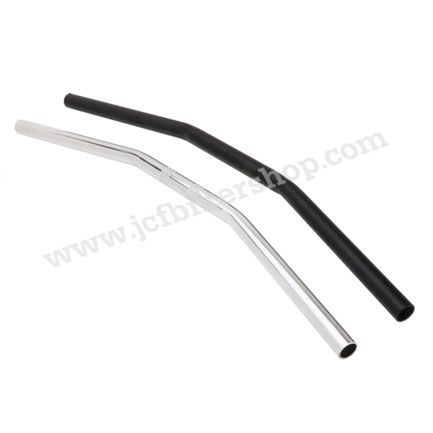 แฮนด์บาร์ผอมทรงโค้ง ขนาด22 mm. ความยาว 72 cm