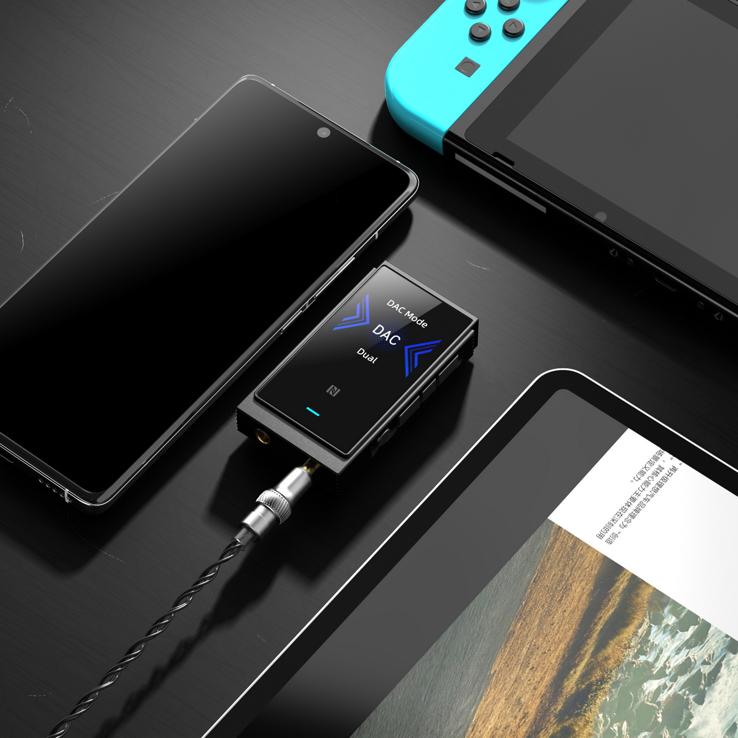 Shanling Up6 DAC/AMP บลูทูธแบบพกพา ชิป ESS ES9069Q x2 รองรับ Dual Hi-Res ประกันศูนย์ไทย