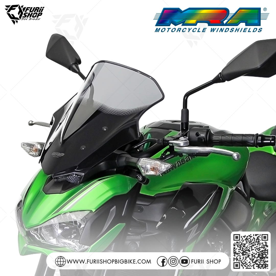 ชิลด์ MRA Windshield : for Kawasaki Z900 2017-2019