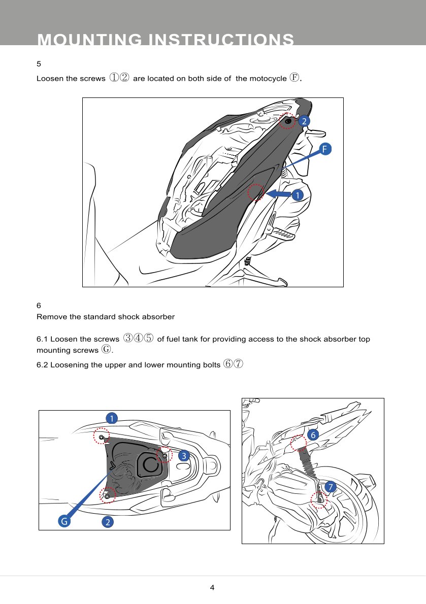 โช๊คหลังแต่ง Ohlins HO231 For Honda Click 160 ปี 2022-2023