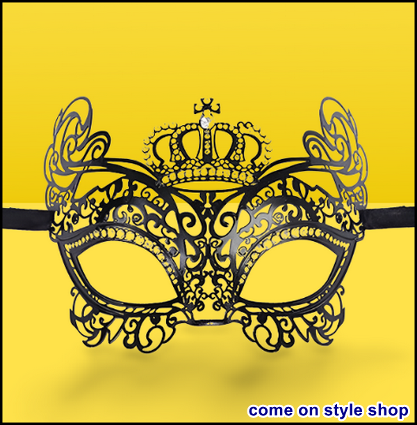 หน้ากากโลหะ หน้ากากแฟนซี metal fancy mask