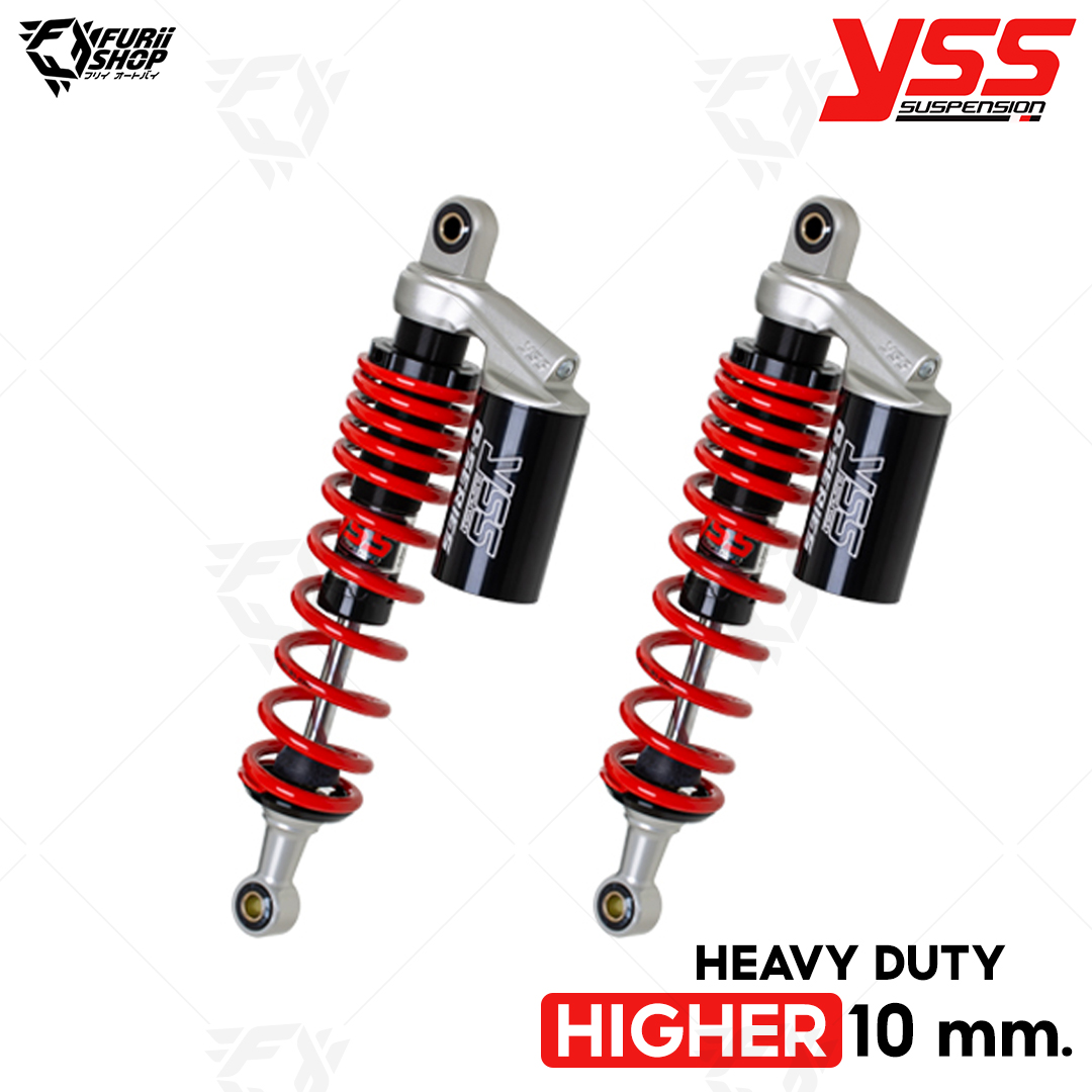 โช๊คหลังแต่ง YSS G-SERIES Heavy Duty HIGHER 10 mm. (RC302-340T-27-858) : for Honda Wave 125i '13-21/110i '13-20