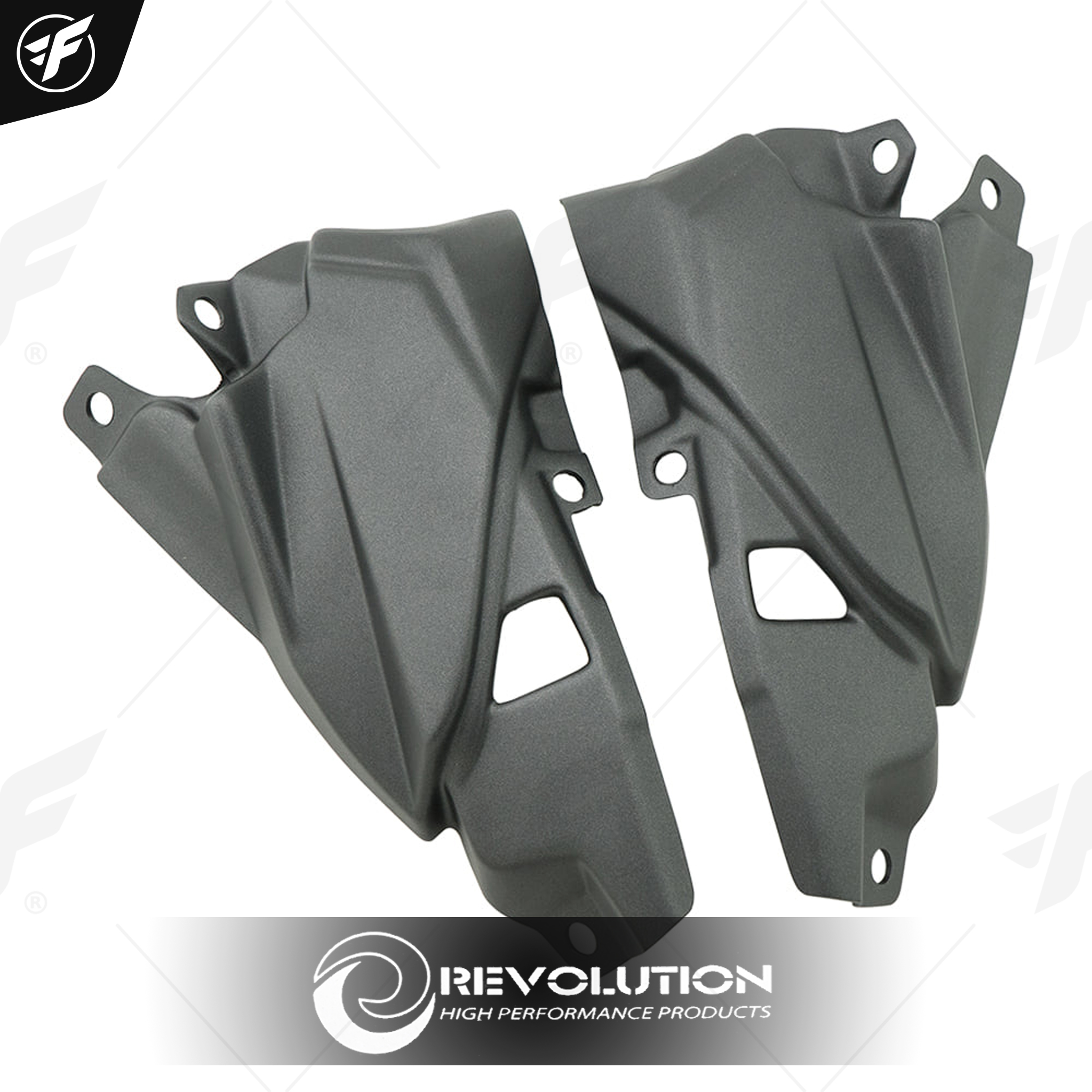 ตัวอุดรูกระจก (พลาสติก ABS) REVOLUTION FORZA-350 ดำ