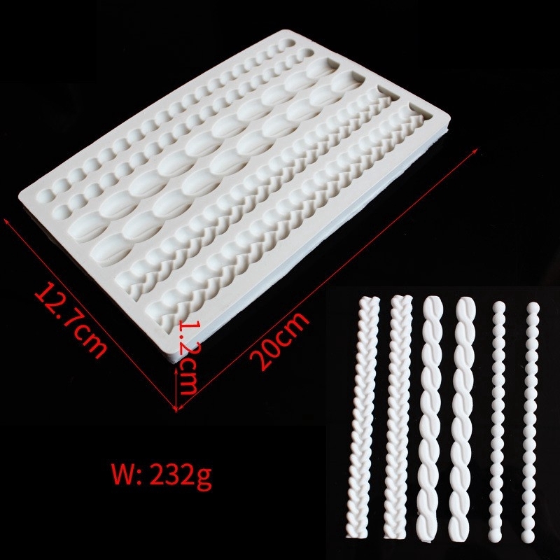 พิมพ์ฟองดอง พิพม์ซิลิโคน แบบเส้นเกลี่ยว