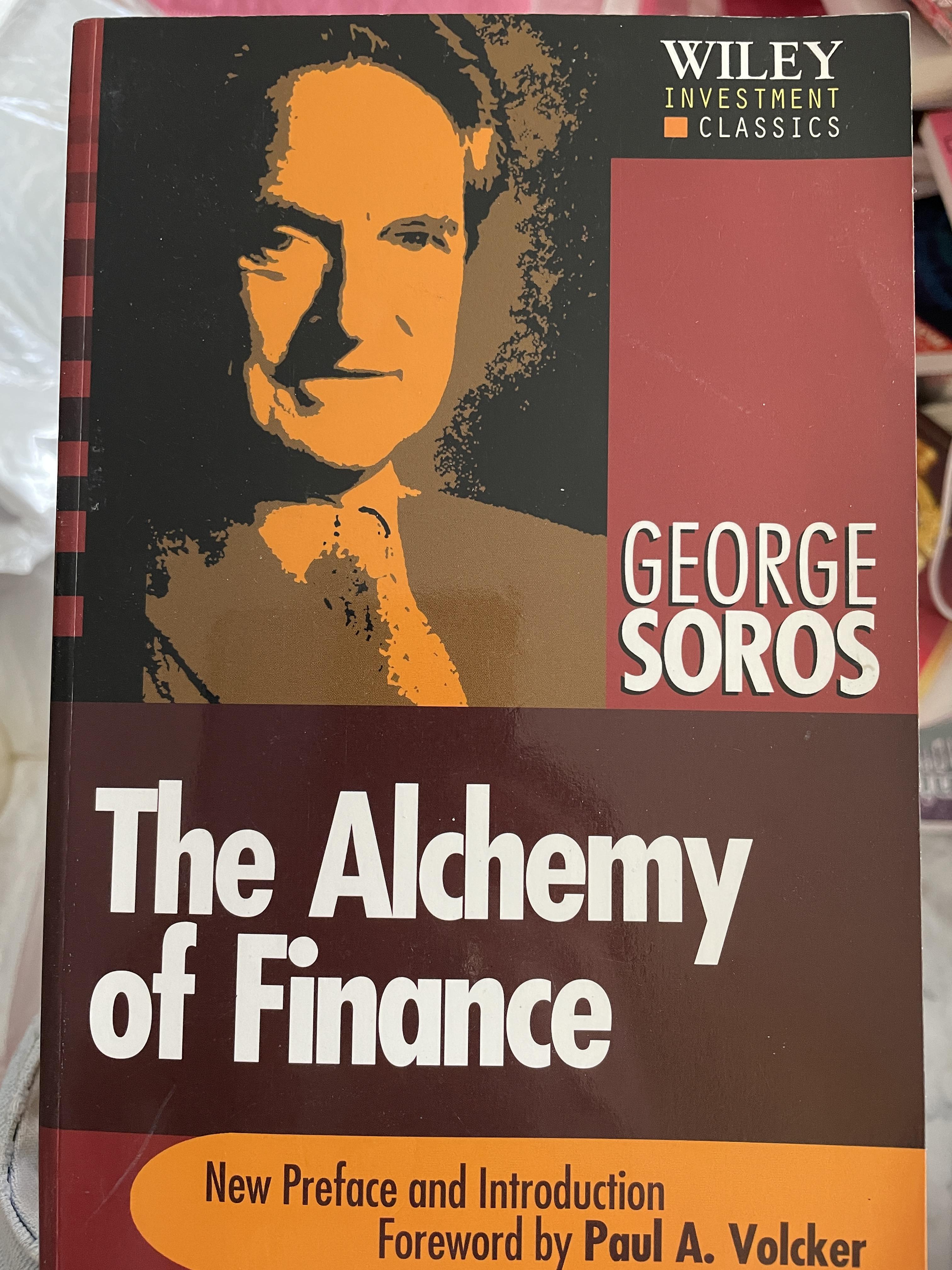 The Alchemy. of Finance. New. Preface and Introduction. ผู้เขียน GEORGE SOROS. 0 กก.