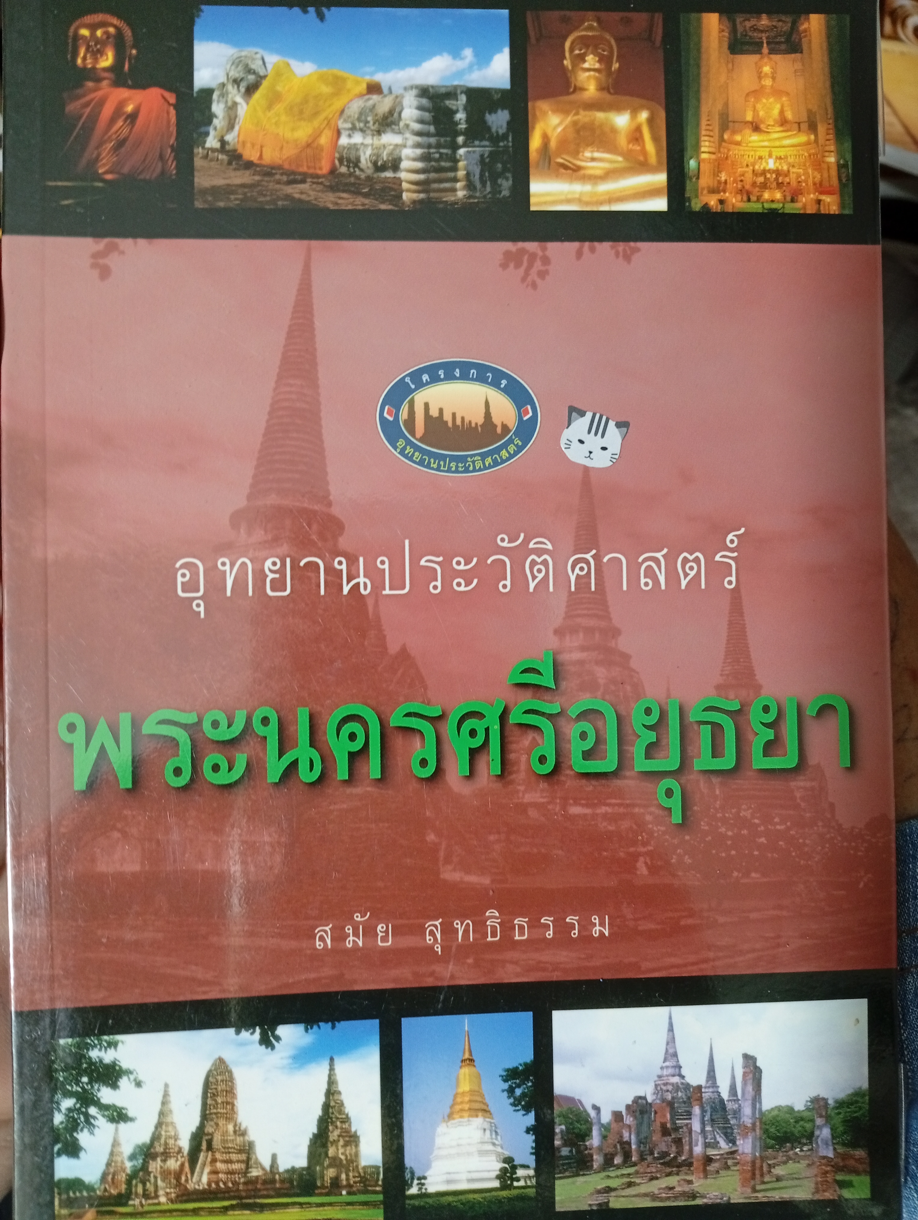 อุทยานประวัติศาสตร์ พระนครศรีอยุธยา ผู้เขียน สมัย สุทธิธรรม 300 กรัม