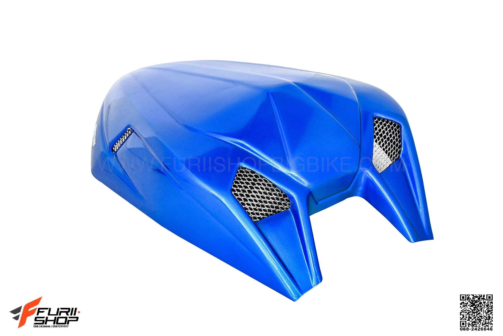 ครอบเบาะ MOTOZAAA สีน้ำเงิน FOR SUZUKI GSX-S750