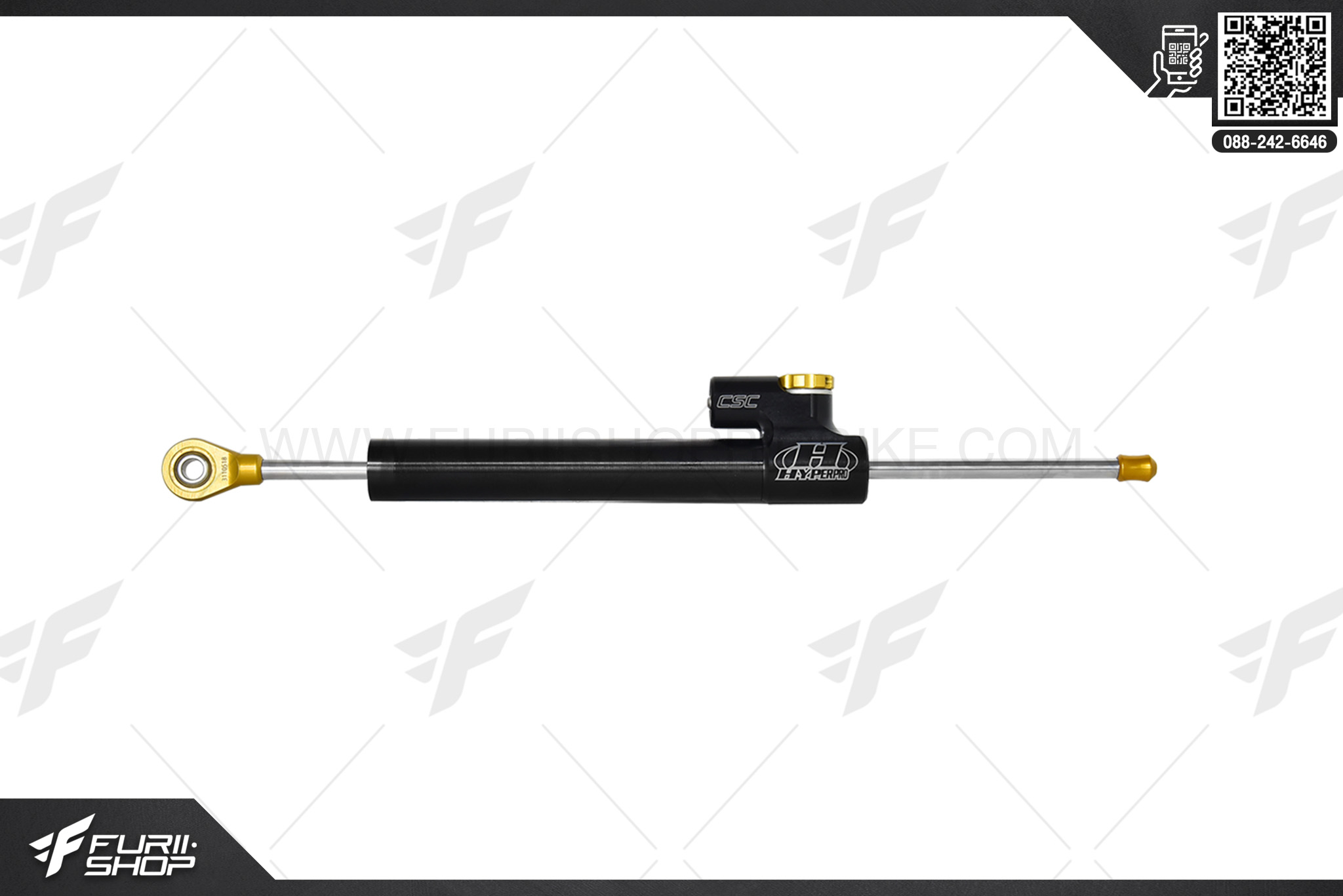 กันสะบัด Hyperpro 140mm CSC Solid Black