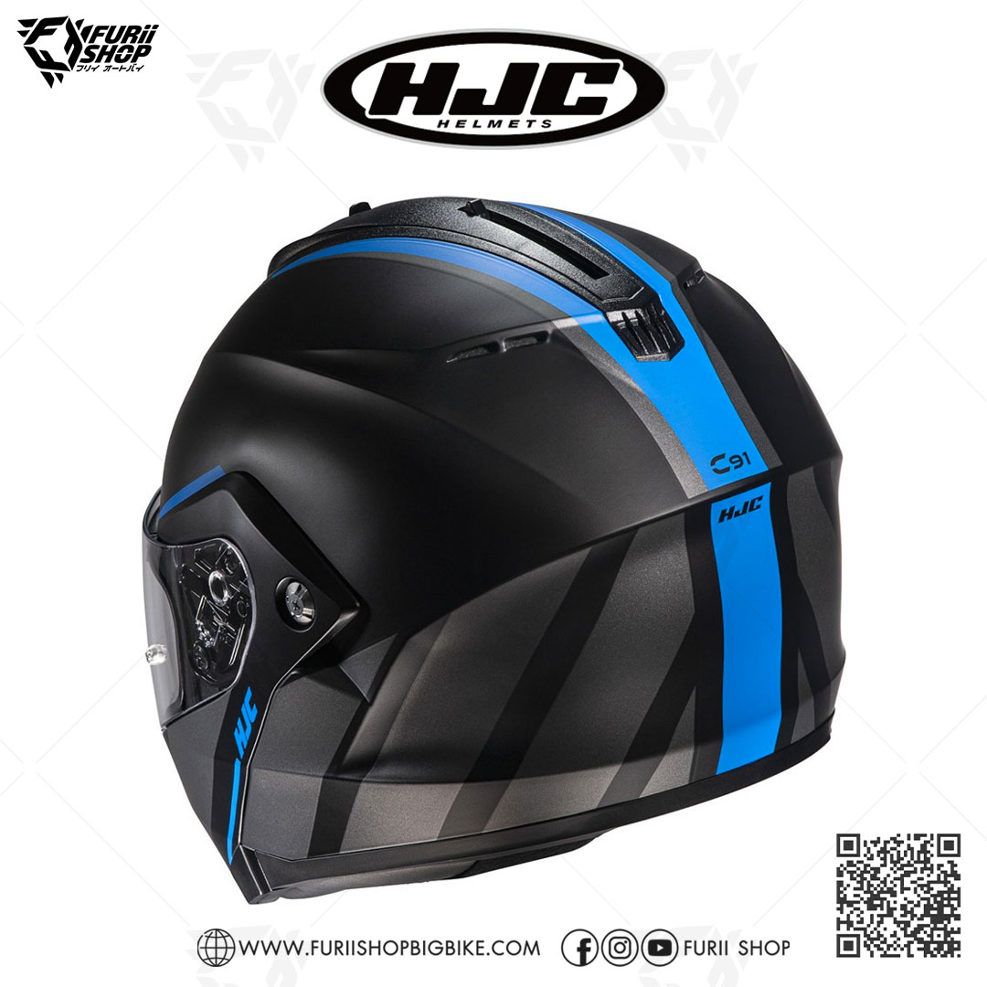 หมวกกันน็อคยกคราง(Modular) HJC C91 : TERO MC2SF