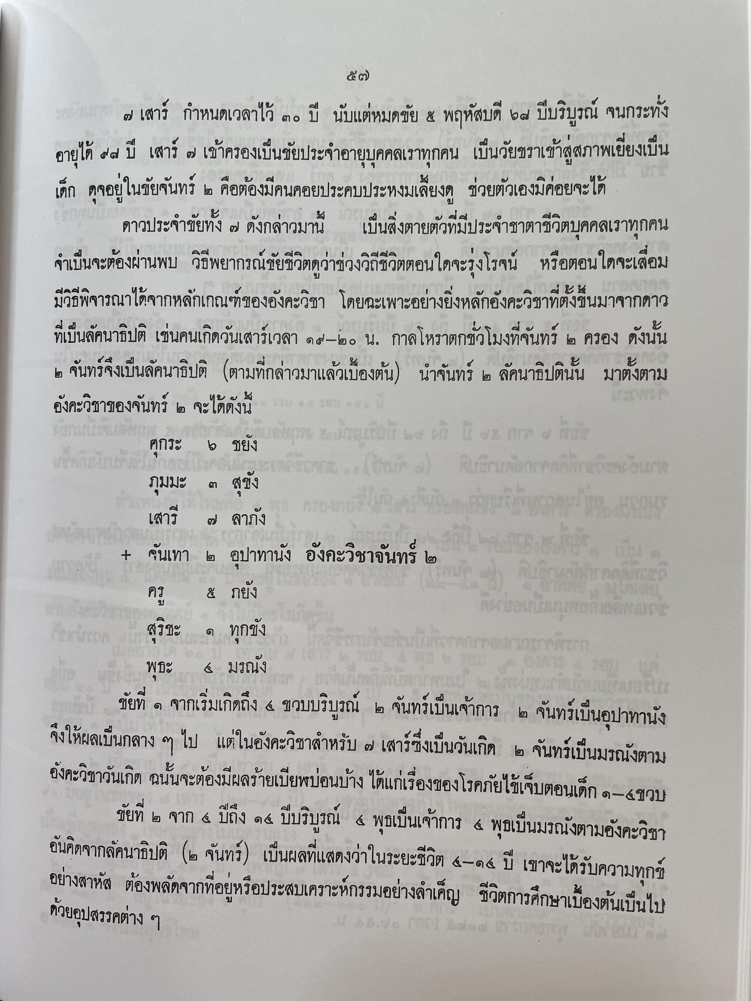 โหราศาสตร์เบื้องต้น ผู้เขียน อาจารย์เทพย์ สาริกบุตร 1,200 กรัม