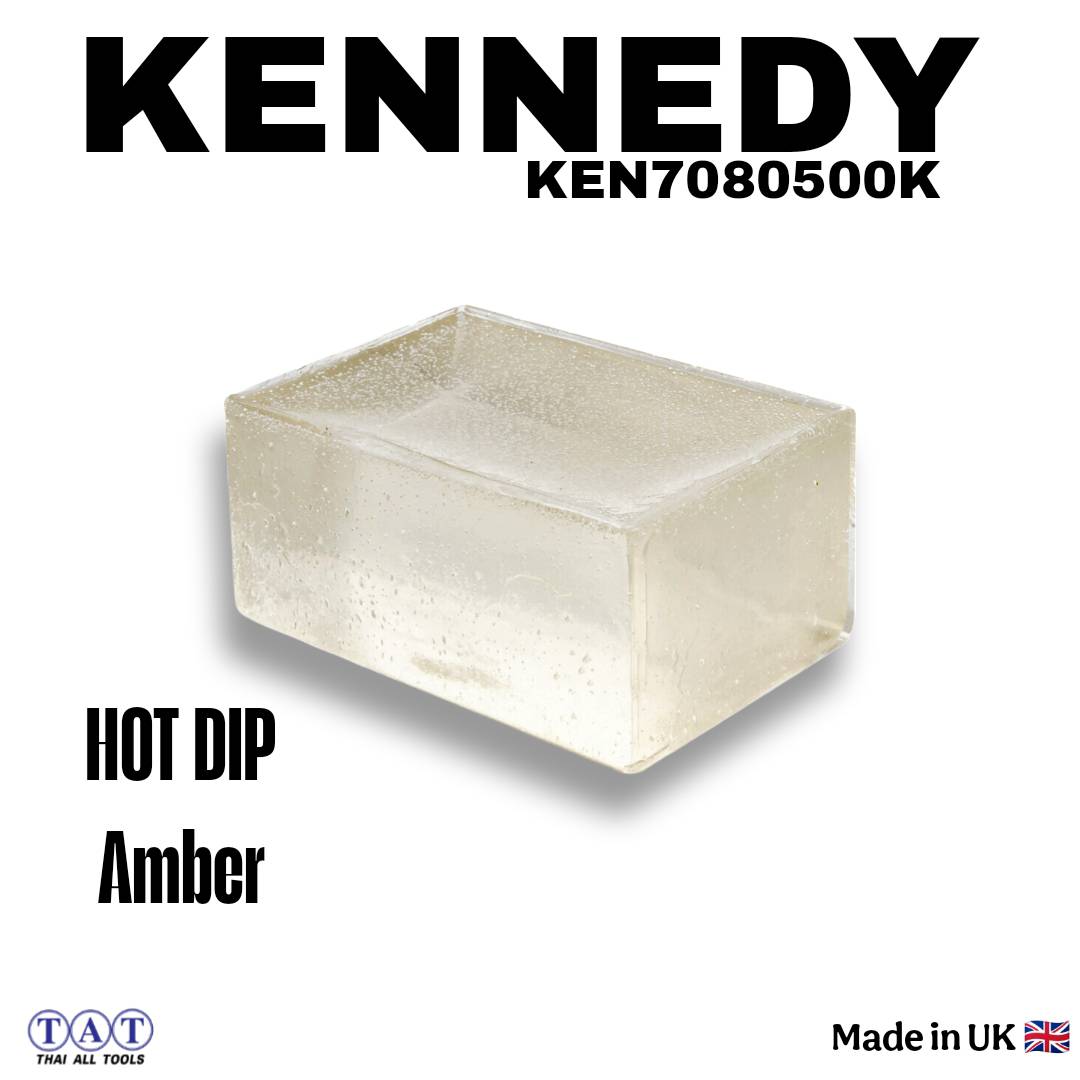 KENNEDY Hot Dip Bar Amber | เคลือบร้อนกันสนิม สำหรับชิ้นงานโลหะ สีเหลืองอำพัน