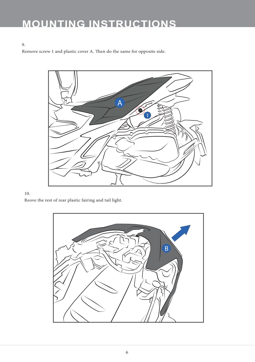 โช๊คหลังแต่ง Ohlins AP243 For Aprilia SR GT 200 ปี 2022-2023