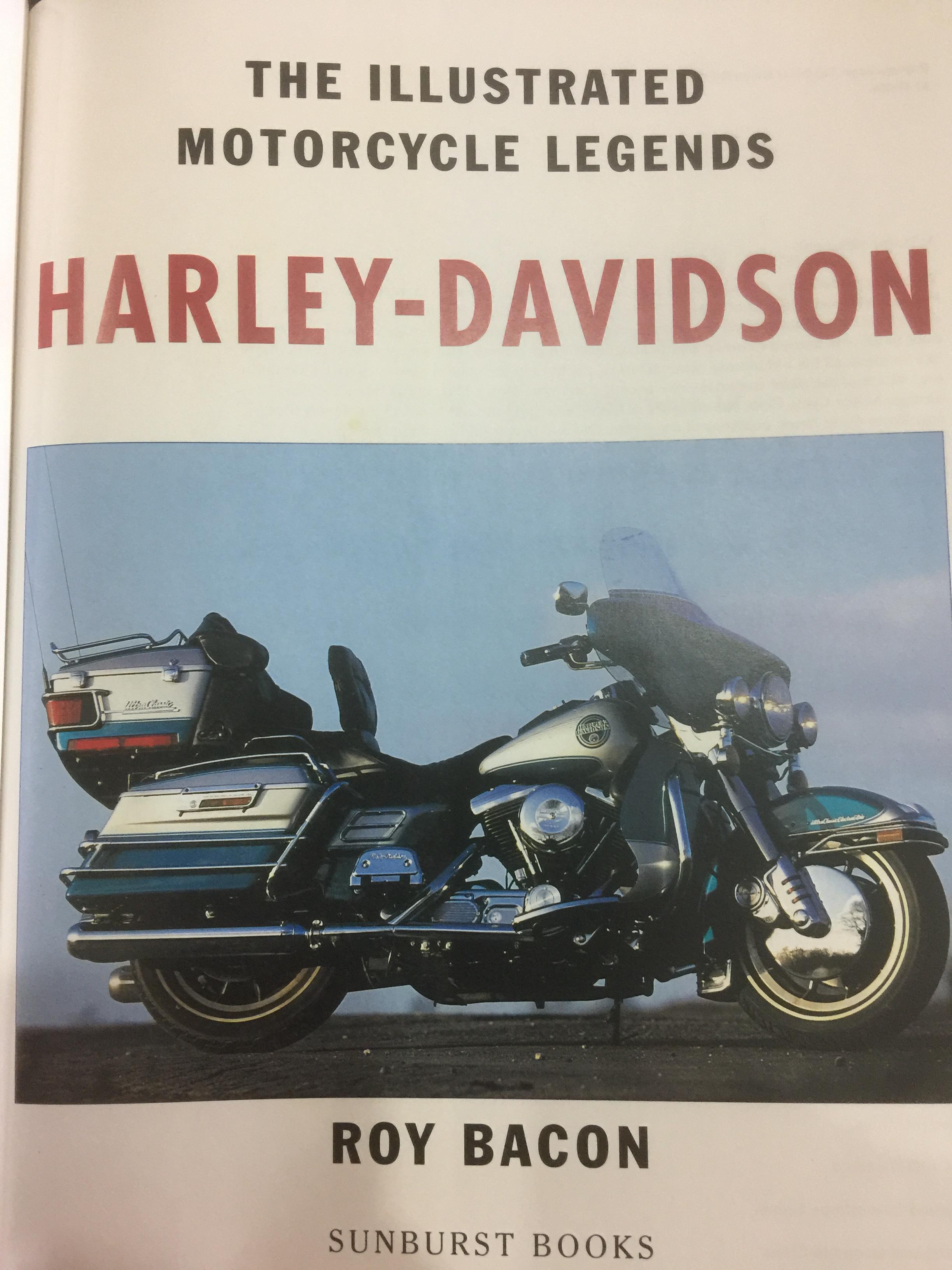 HARLEY-DAVIDSON ROY BACON バイク 写真集 ロイベーコン HARLEY