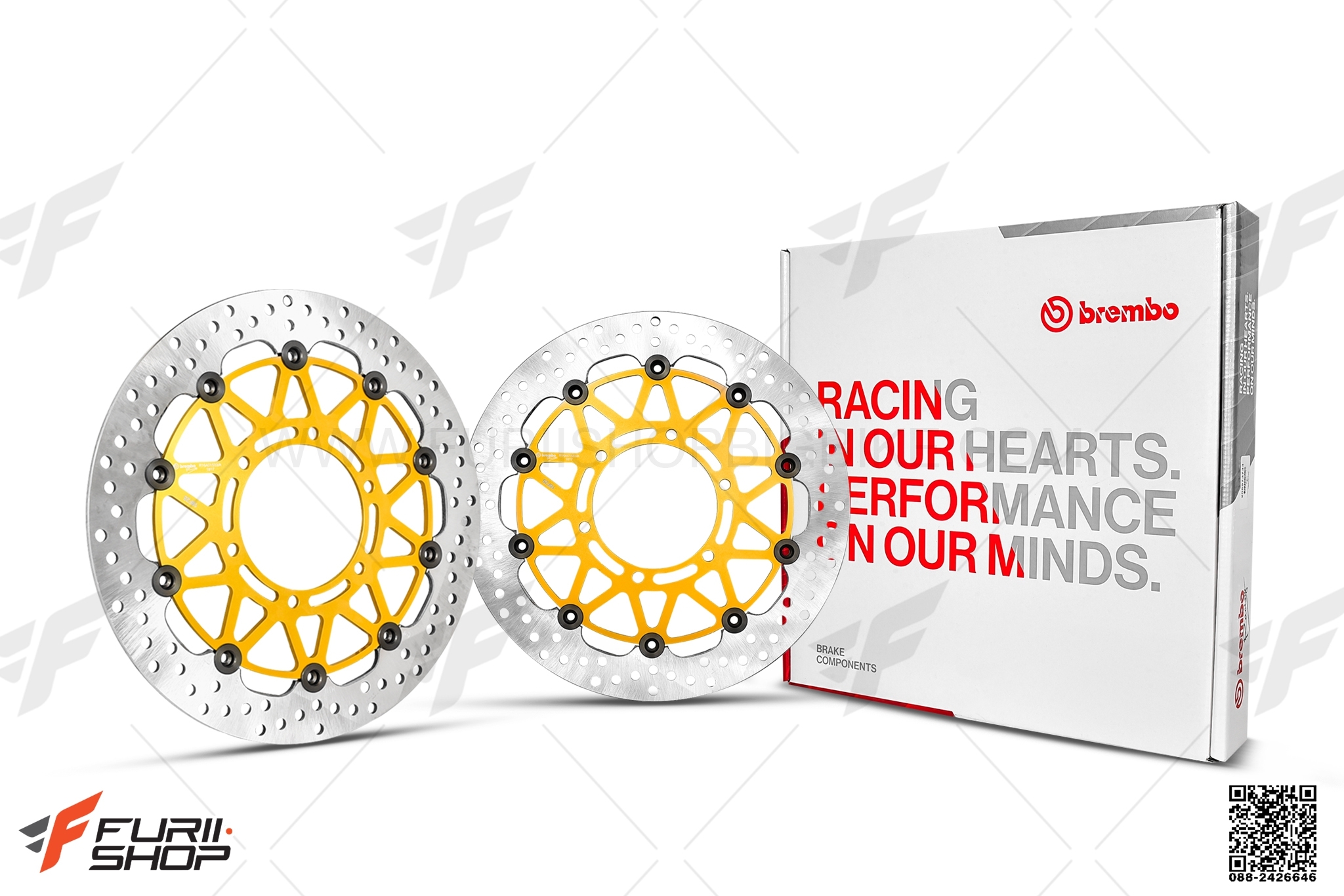 จานเบรค จานเบรก BREMBO FOR SUZUKI GSX-R1000