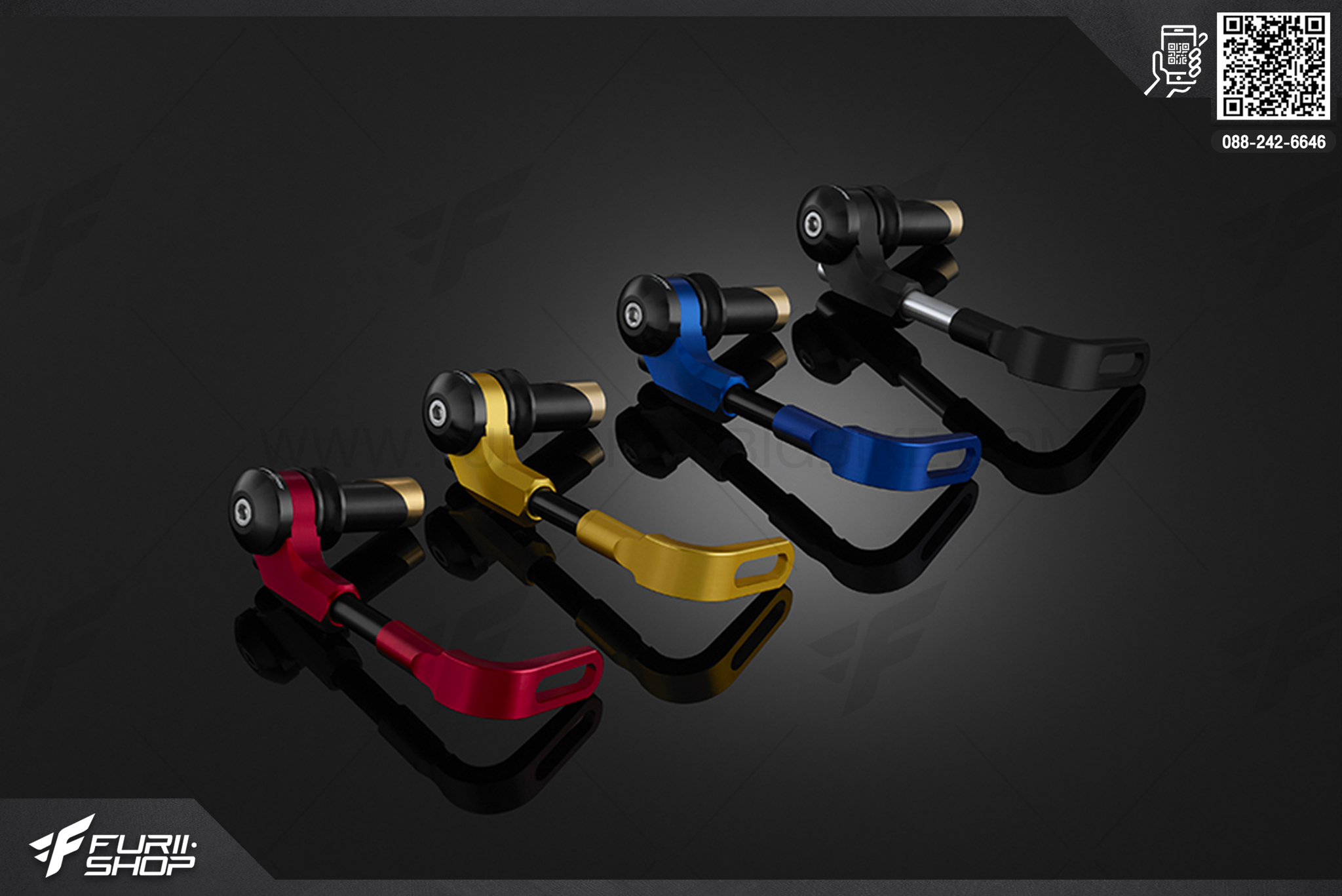 โปรการ์ด Adjustable Hand Guard Bikers Yamaha YZF-R15 2017-2020