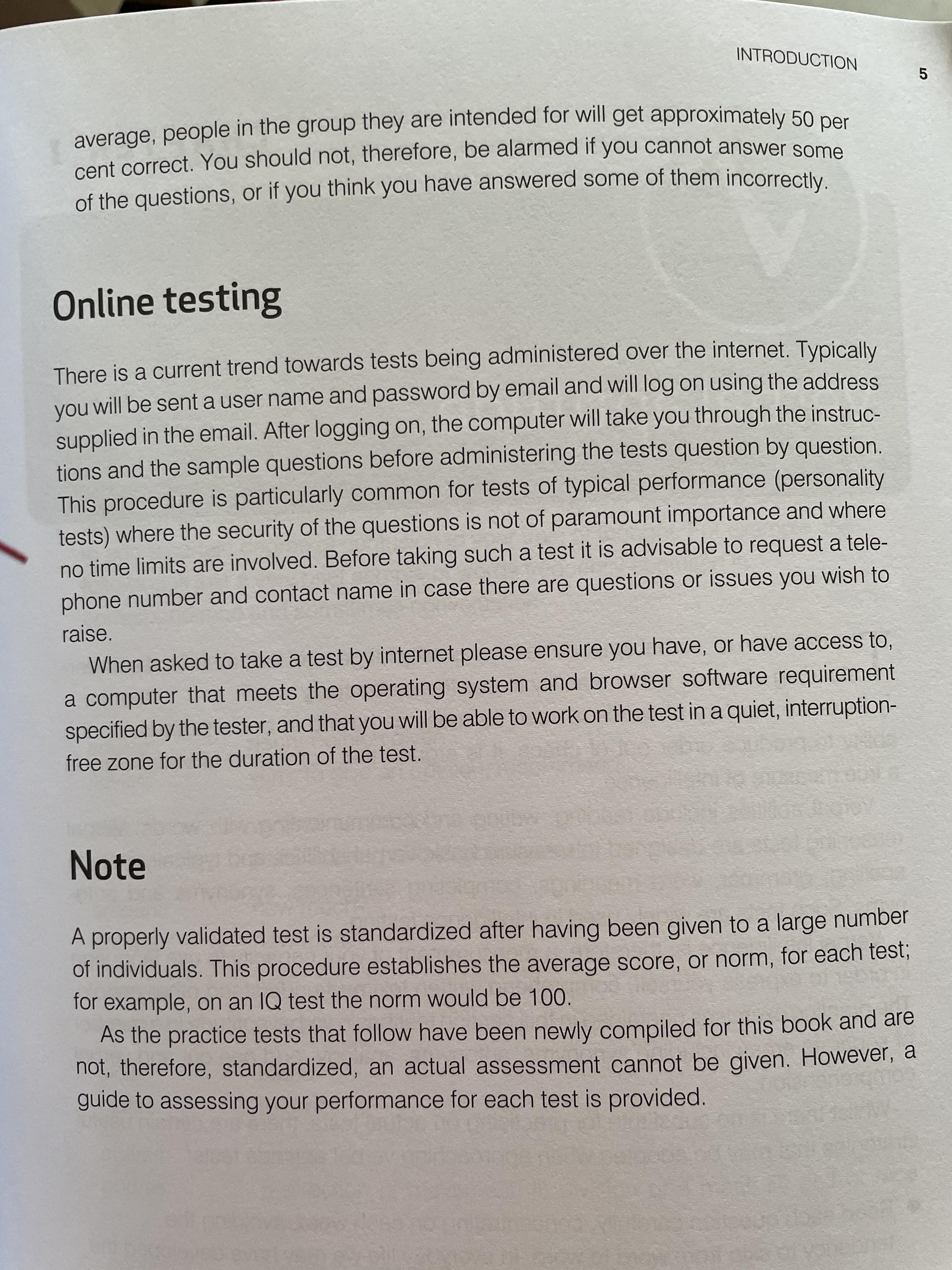 IQ and Psychometric Test Workbook. Essential praparation for verbal , numerical and spatial aptitude tests and personality tests. ผู้เขียน Phillip Carter 1,200 กรัม