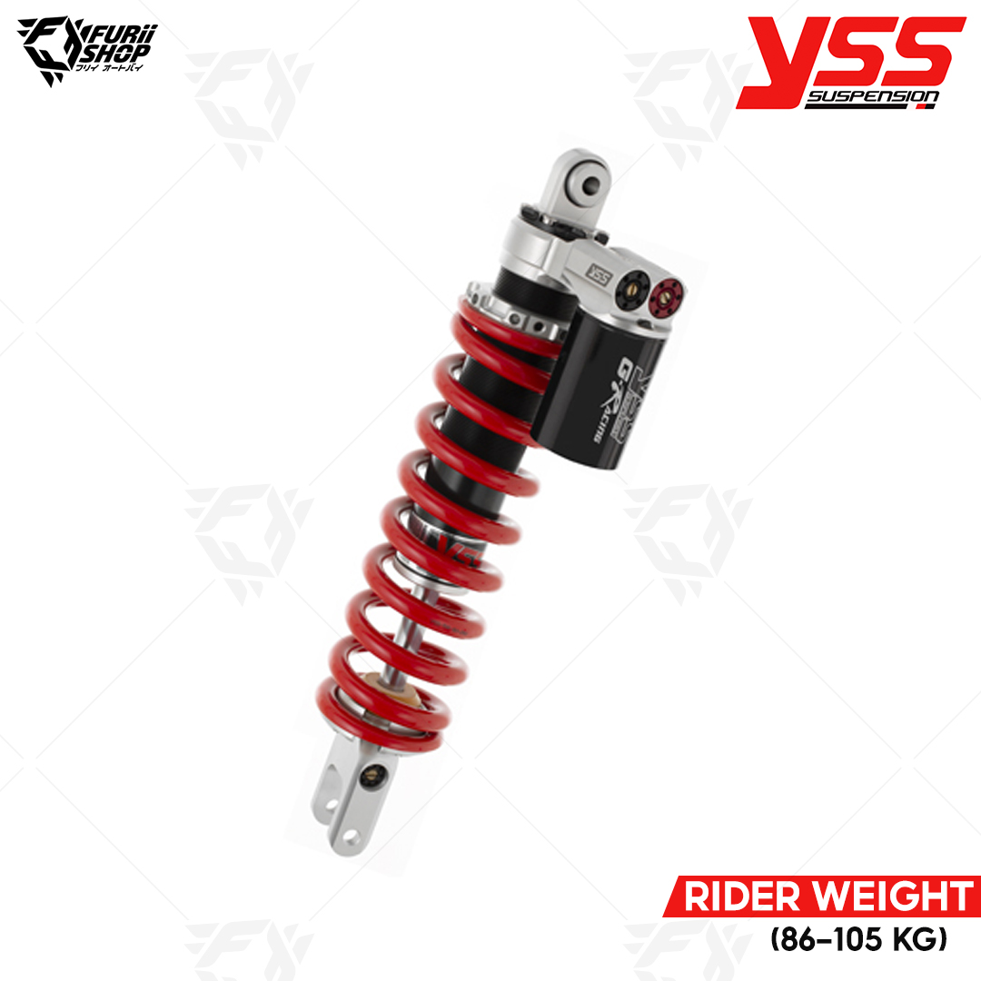 โช๊คหลังแต่ง YSS G-RACING RIDER WEIGHT (86-105 Kg) (MG456-405TRW-18-858) : for Honda CRF 300L '20>