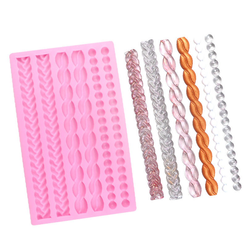 พิมพ์ฟองดอง พิพม์ซิลิโคน แบบเส้นเกลี่ยว