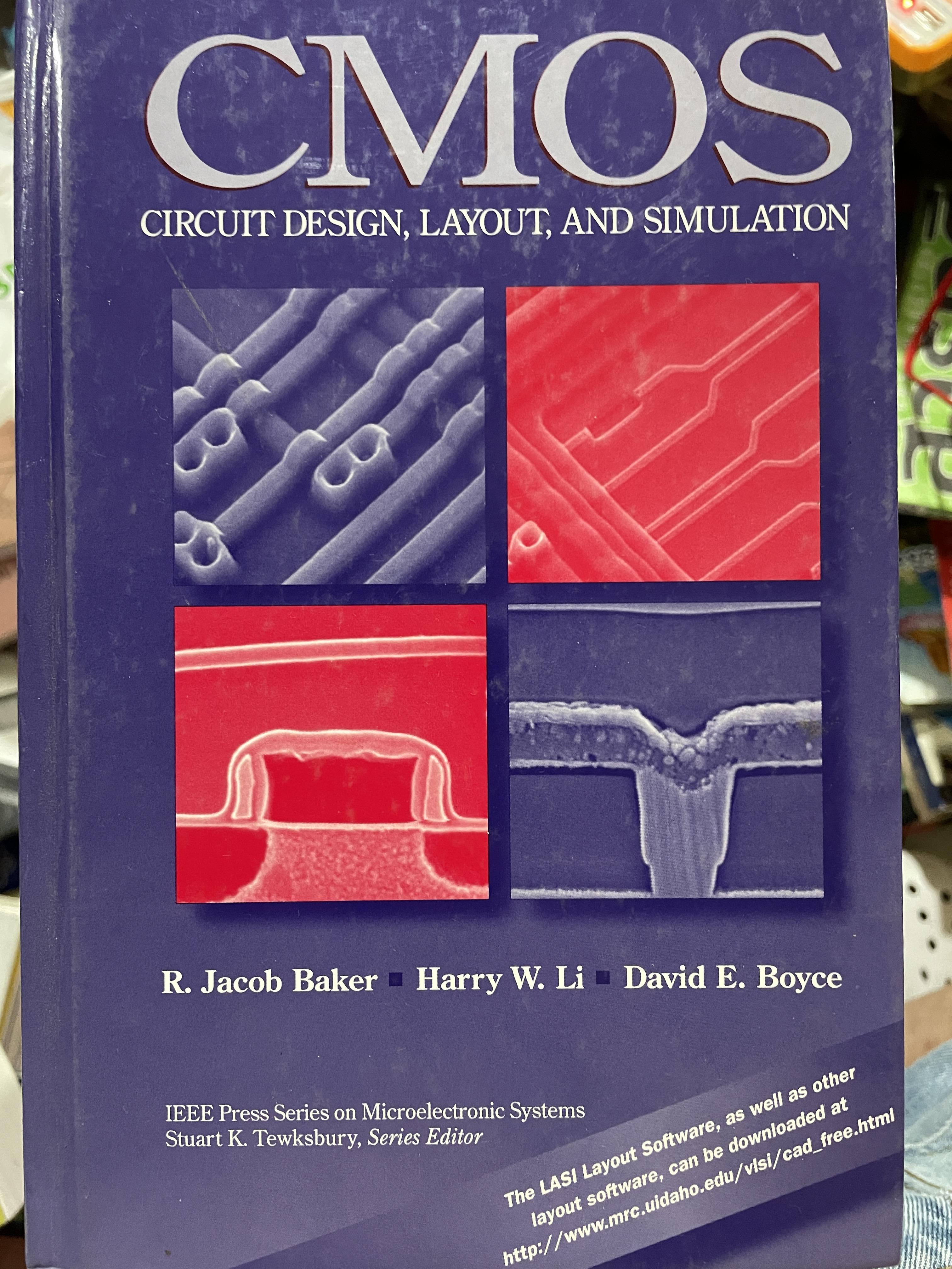 CMOS. CIRCUIT DESIGN, LAYOUT , AND SIMULATION. ผู้เขียน R.JACOB BAKER. และคณะ 0 กก.