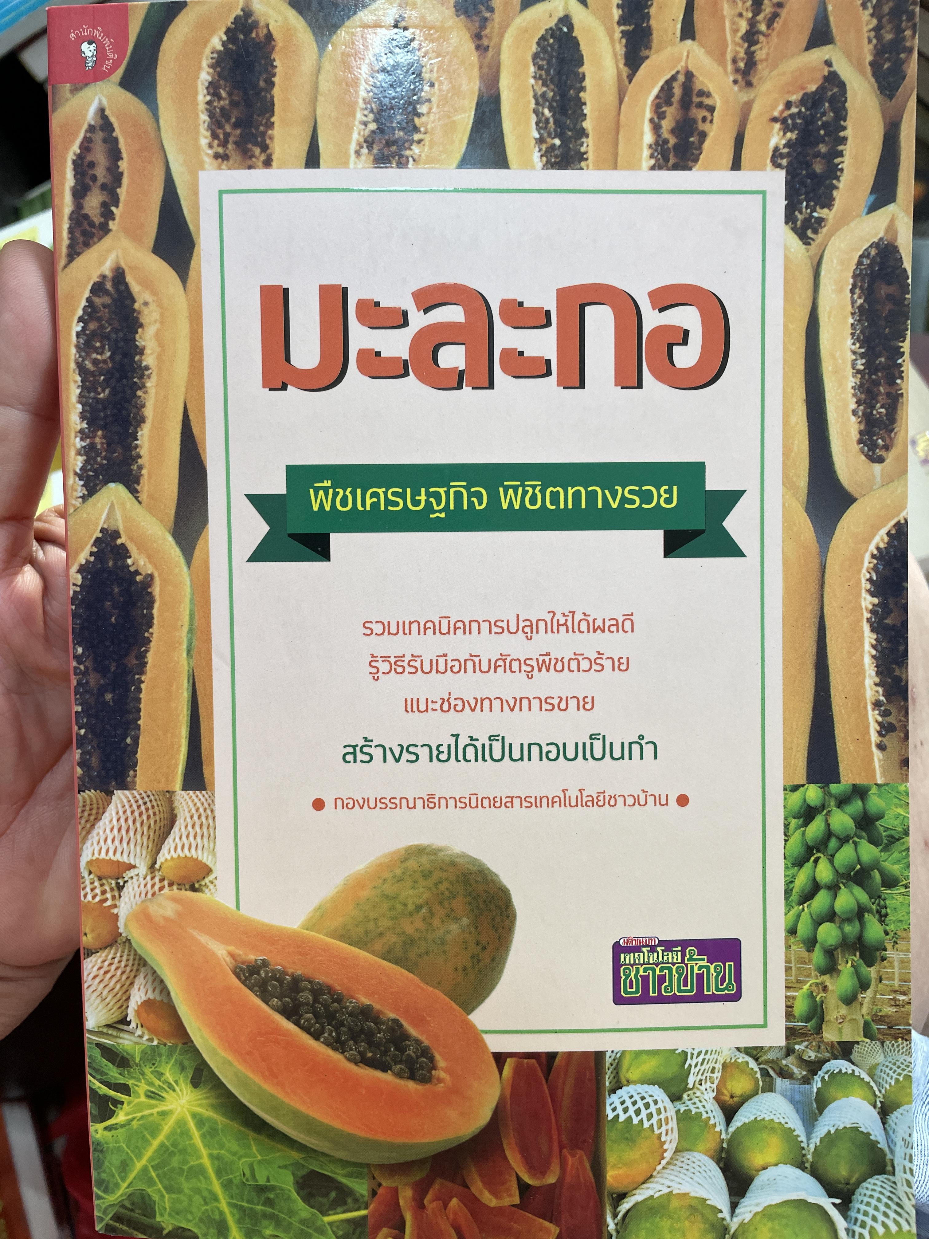 มะละกอ พืชเศรษฐกิจ พิชิตทางรวย รวมเทคนิคการปลูกให้ได้ผลดี รู้วิธีรับมือกับศัตรูพืชตัวร้าย แนะช่องทางการขาย สร้างรายได้เป็นกอบเป็นกำ โดย กองบรรณาธิการนิตยสารเทคโนโลยีชาวบ้าน 0 กก.