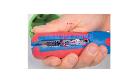 เครื่องตัดปลอก สายไฟฟ้าเอนกประสงค์ No.500 CABLE STRIPPER/SCREWDRIVER/VOLT TESTER KENNEDY