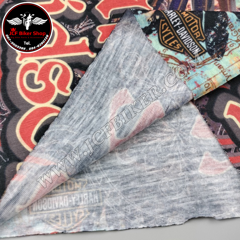 ผ้าบัฟ H-D #7759-1 ลายนกอินทรี