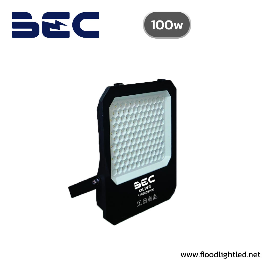 สปอร์ตไลท์ LED 100W BEC OLIVE
