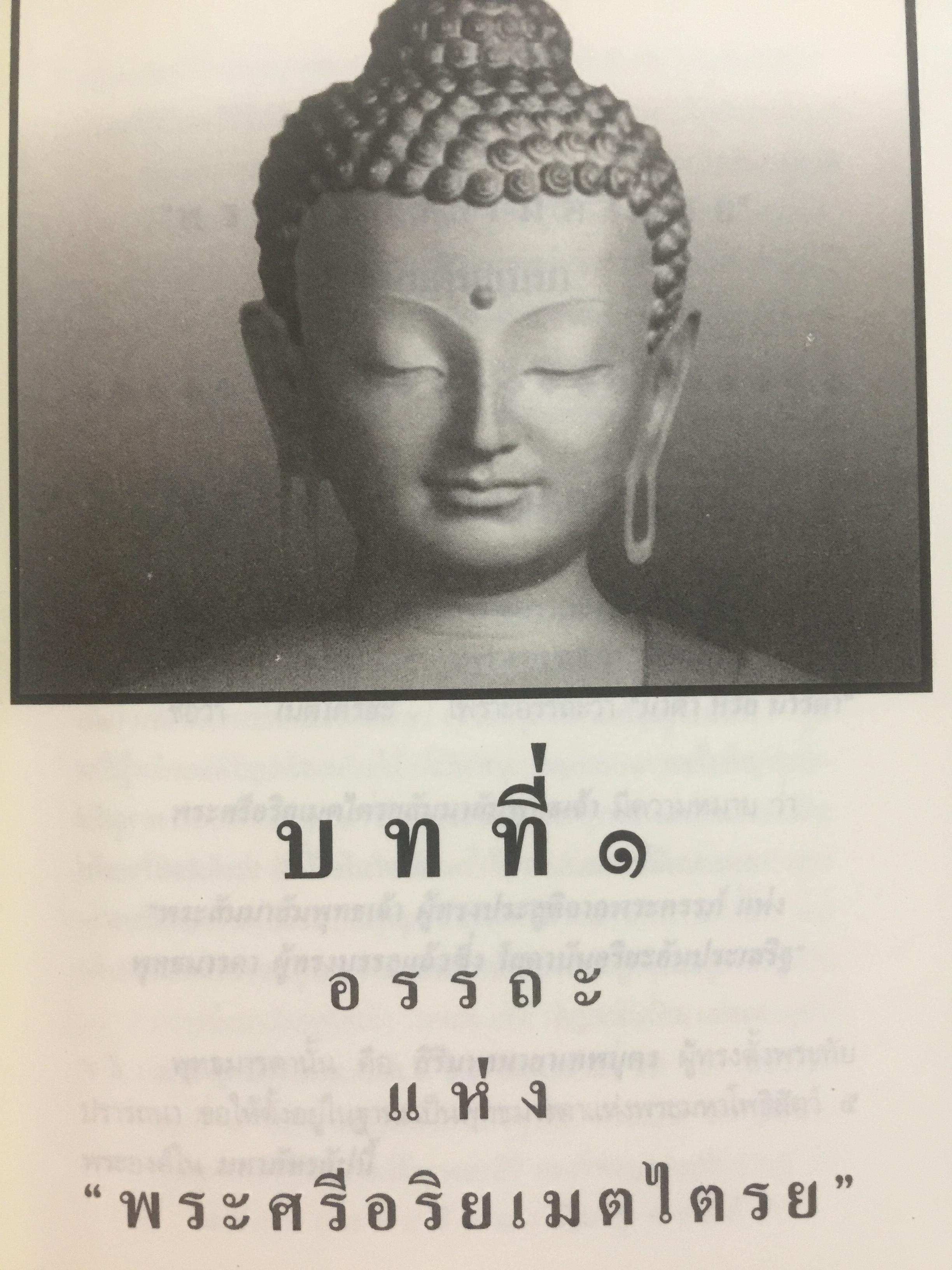 พระศรีอริยเมตไตรย. ฉบับต้นแบบ. ต้นแบบพุทธประวัติยุคพระศรีอารย์ 2 กก.