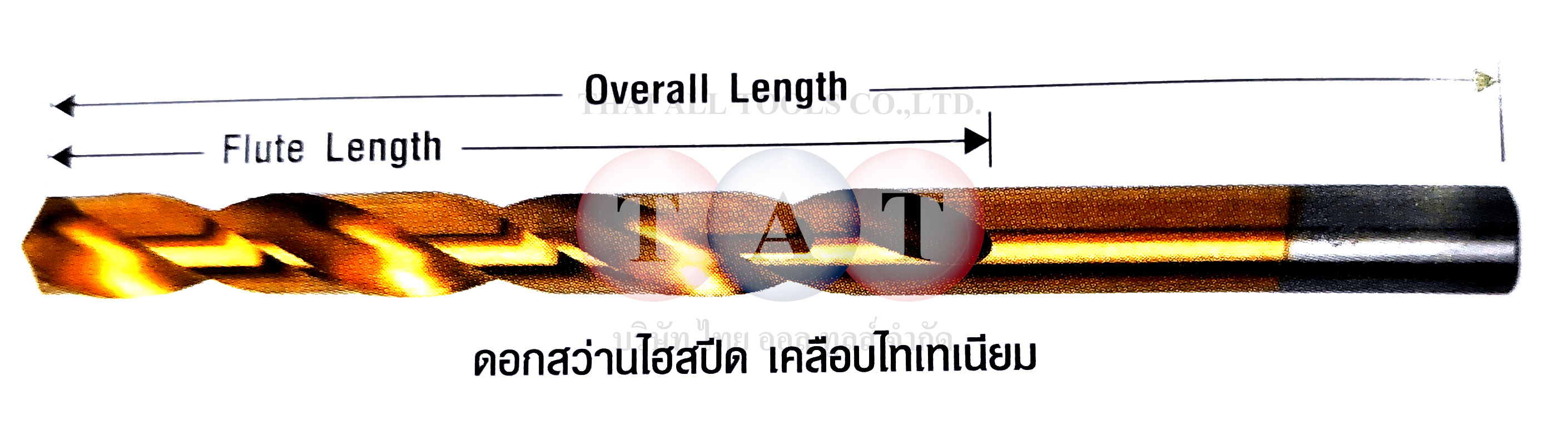 ดอกสว่านไฮสปีด เคลื่อบไทเทเนียม 8 mm. IRWIN 6301169