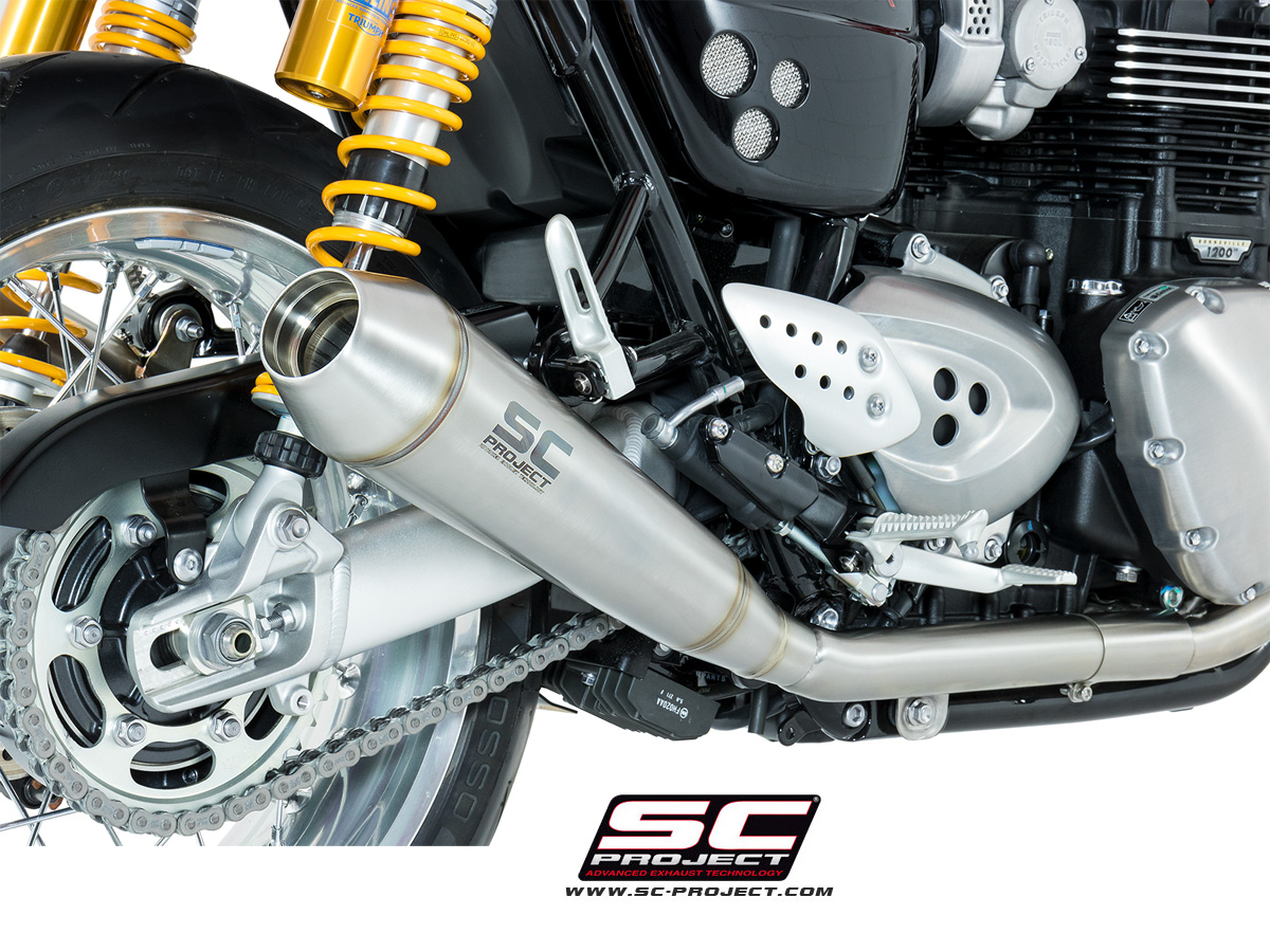 ท่อมอเตอร์ไซค์ SC PROJECT Conic Silencers THRUXTONR ท่อแต่ง ท่อสูตร ท่อบิ๊กไบค์ ท่อBigbike ท่อไอเสีย
