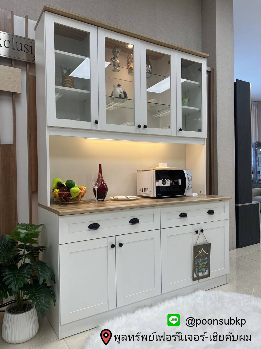 เคาเตอร์ครังแห้ง รุ่นKT161 ขนาด160ซม