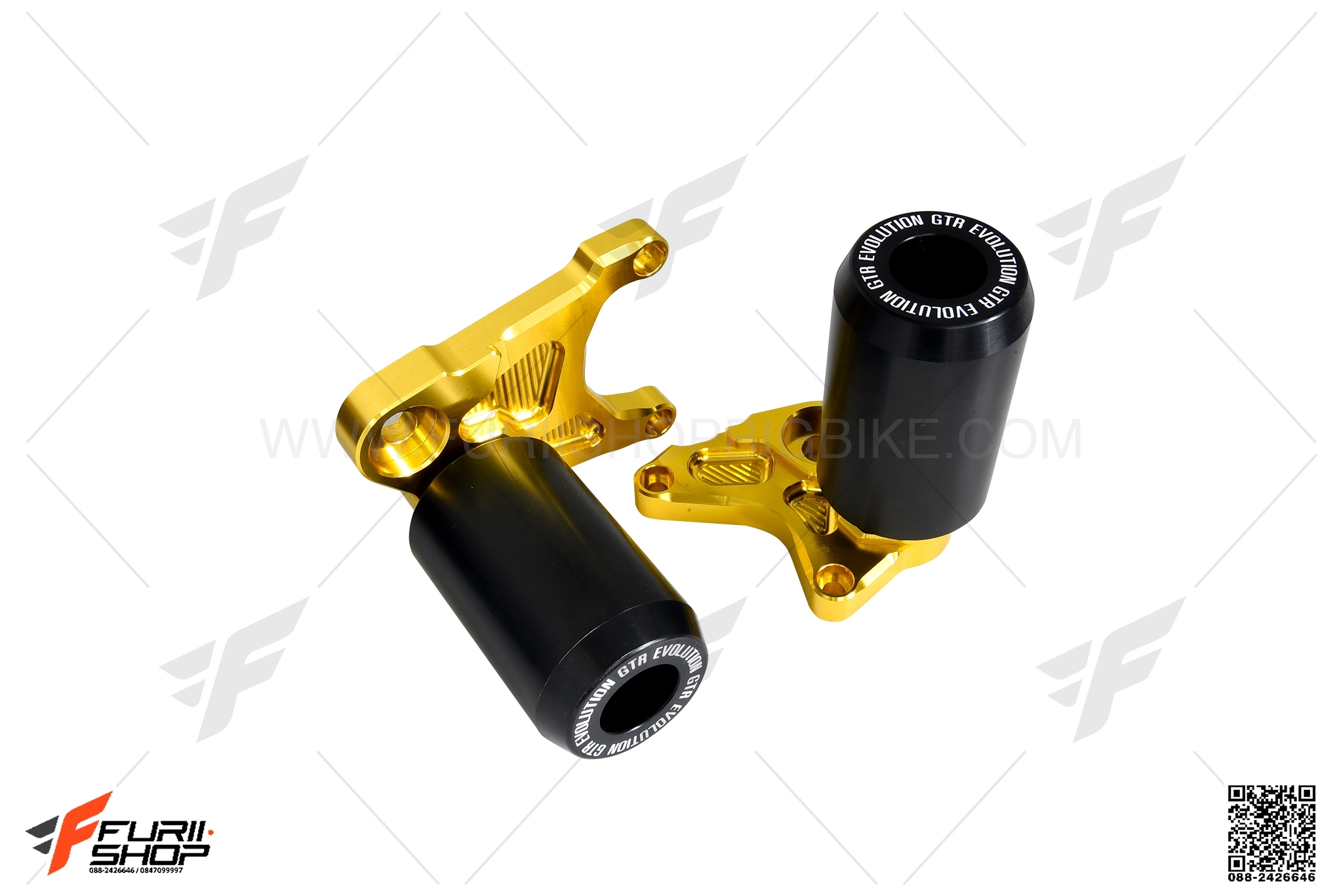 กันล้มกลาง GTR สีทอง FOR HONDA CB650F/CBR650F