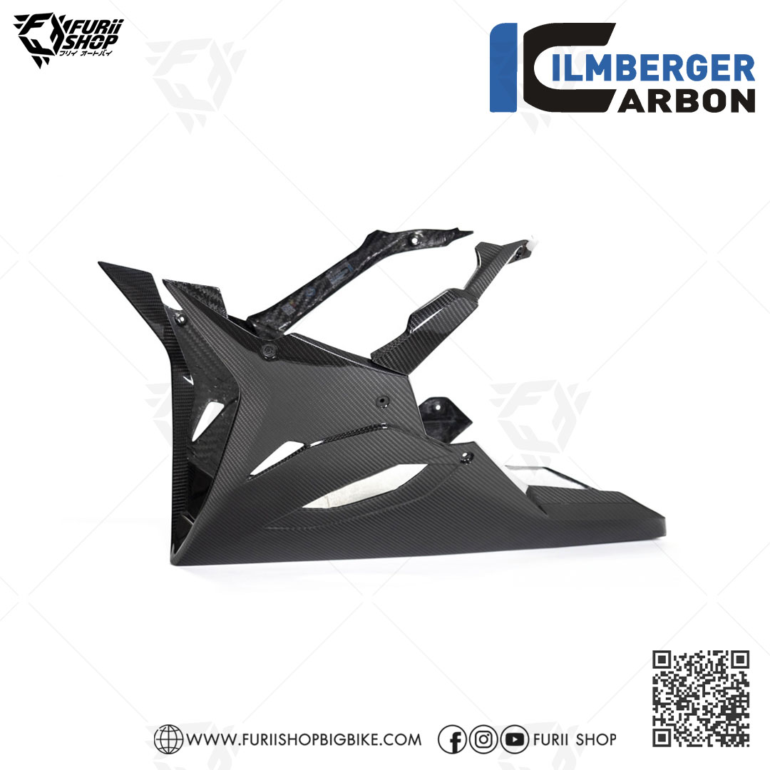 อกล่างครีบชี้บน (สนาม Racing) Ilmberger Carbon Belly Pan (Racing) : for BMW S1000RR 2019-2021