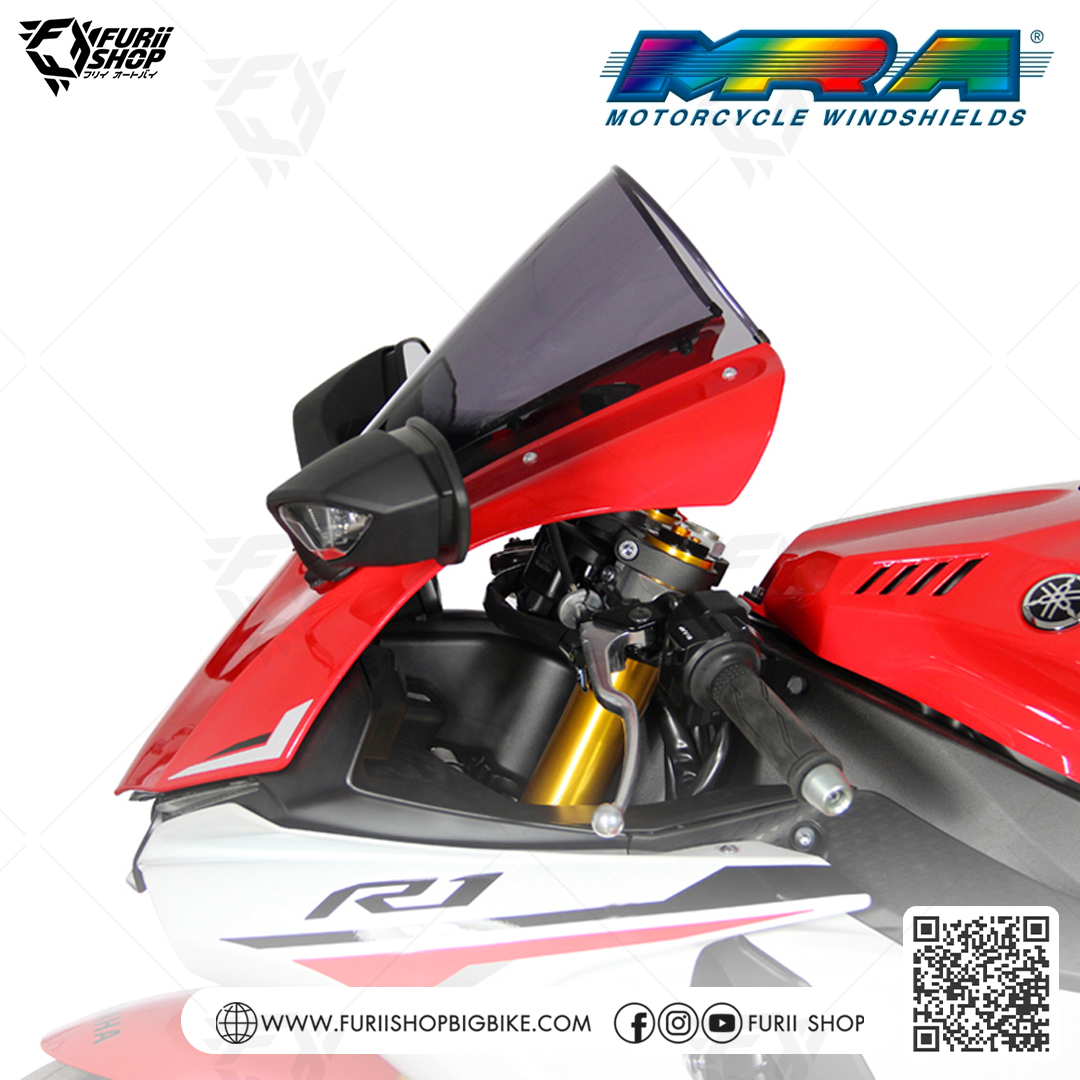 ชิลด์ MRA Windshield Racing : for Yamaha R1/R1M 2015-2019