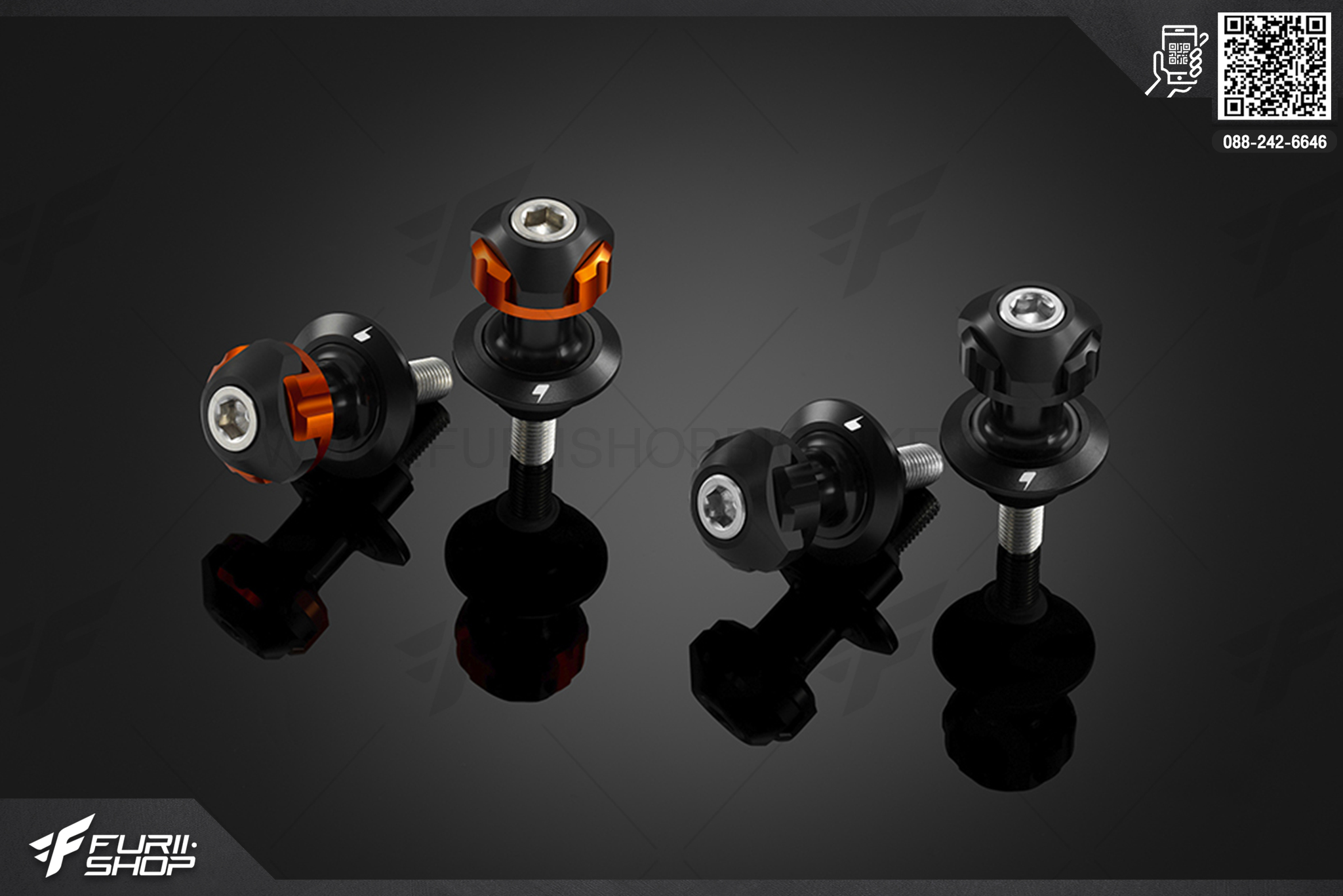 Swing Arm Spools KTM DUKE200 2013-2018