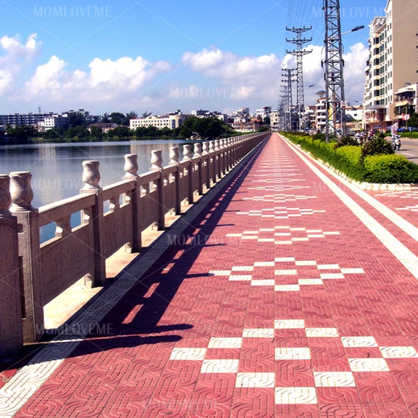 แม่พิมพ์บล็อคคอนกรีต ลายอินฟินีตี้ หรือแม่พิมพ์ลายสเปนขนาด 30x30x5 cm