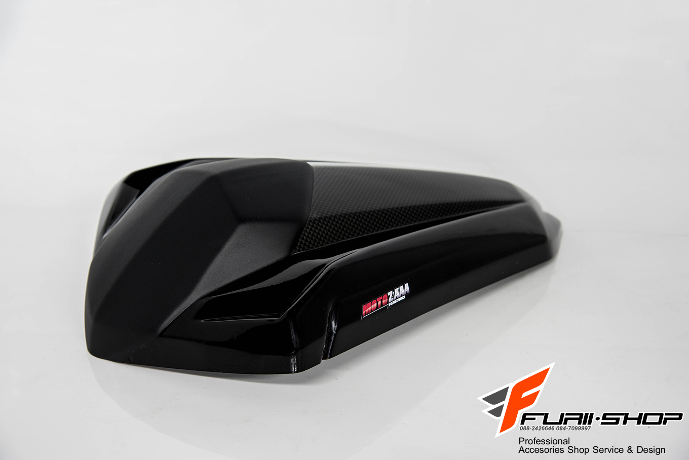 ครอบเบาะหลัง Motozaaa (สีดำ) Ninja300