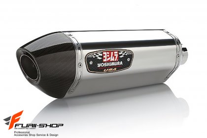ท่อไอเสีย มอเตอร์ไซค์ Yoshimura R77 Slip-on Titanium for Kawasaki Ninja1000 (2014)