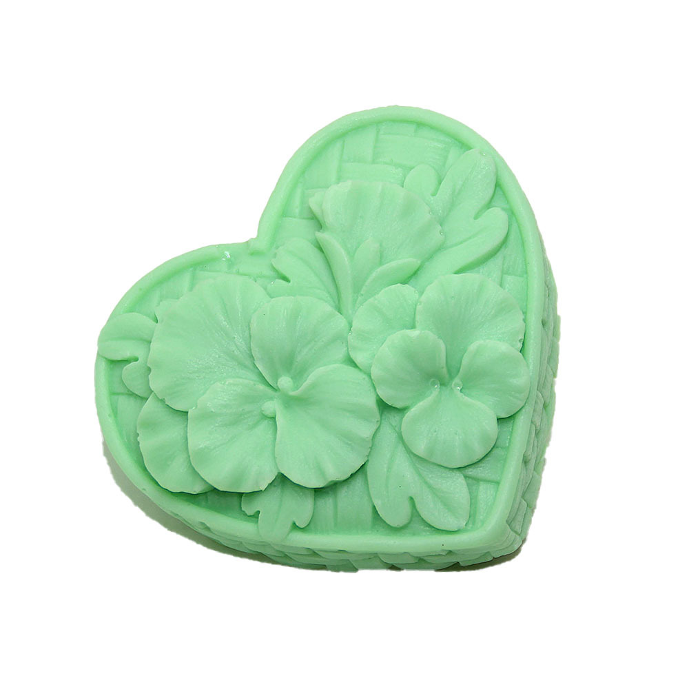 แม่พิมพ์ซิลิโคน หัวใจ ลายหน้ารัก เลือกแบบ