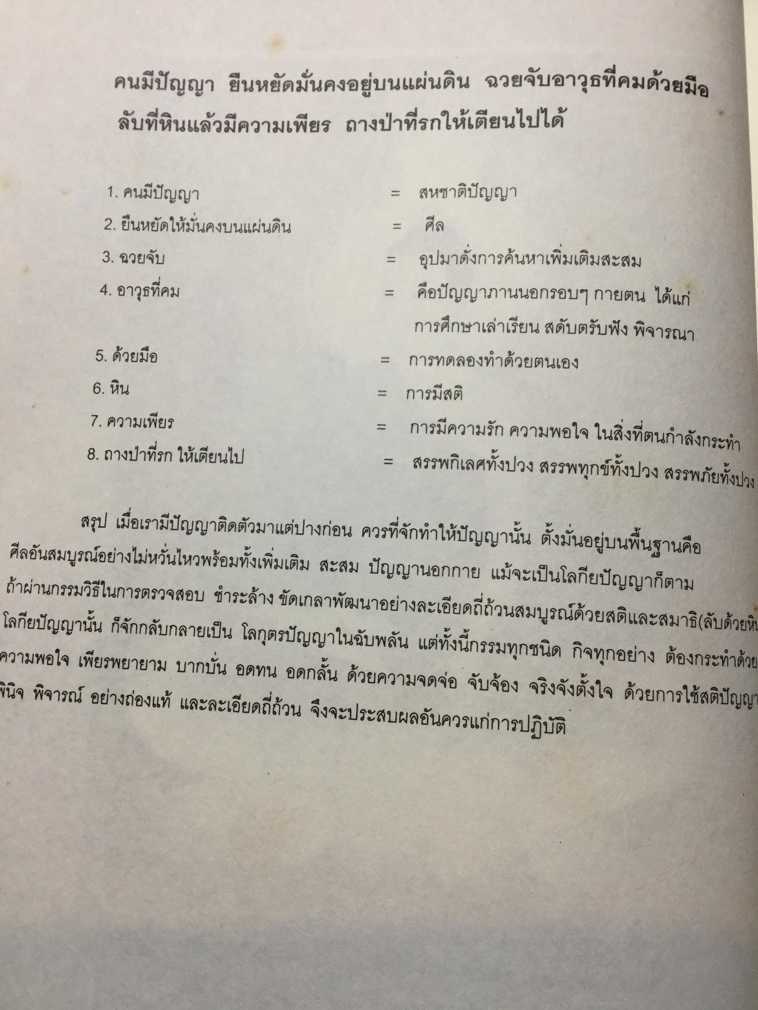 พุทธการกธรรมททีปนี ธรรมที่ทำให้พระพุทธเจ้าหรือการบำเพ็ญบารมีธรรม เพื่อความเป็นพระสัมมาสัมพุทธเจ้าของทุกพระองค์ 2,500 กรัม