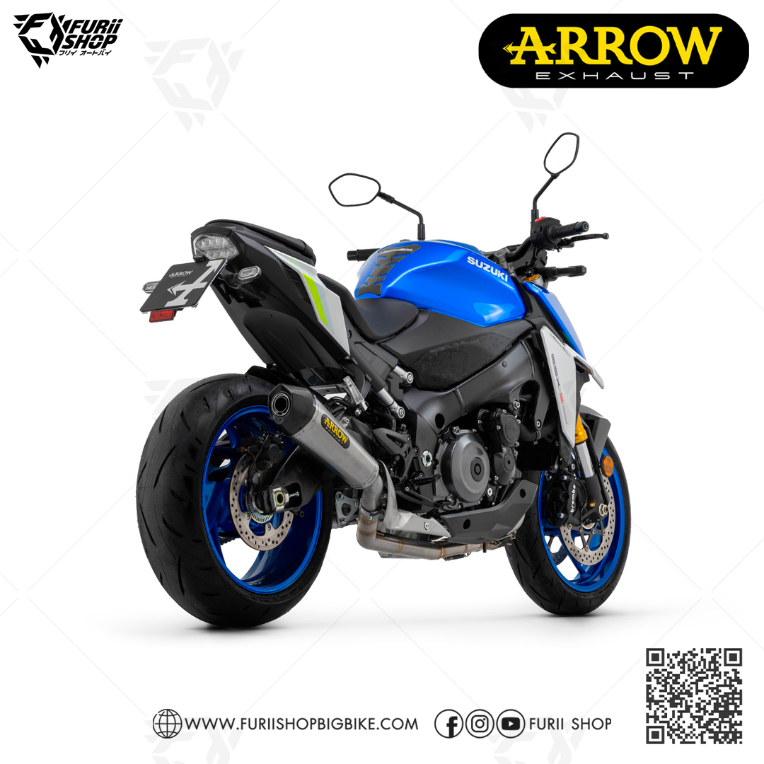 ท่อมอเตอร์ไซค์ Arrow Slip on X Kone : for Suzuki GSXS1000GT 2022/GSXS1000 21-22
